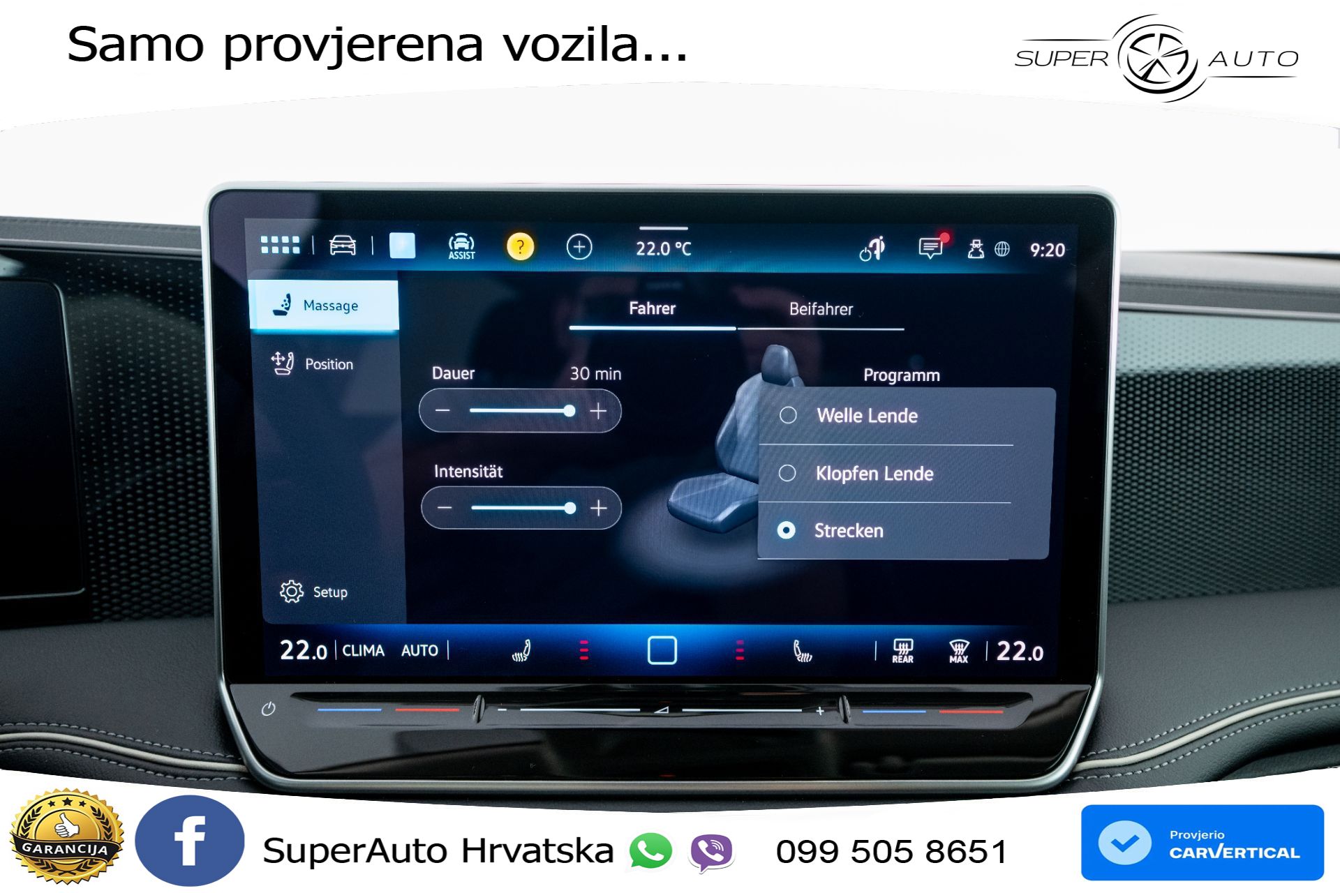 VW Passat Variant 2.0 TDI DSG Business 122 KS, LED+ACC+GR SJED+MASAŽA+KAM