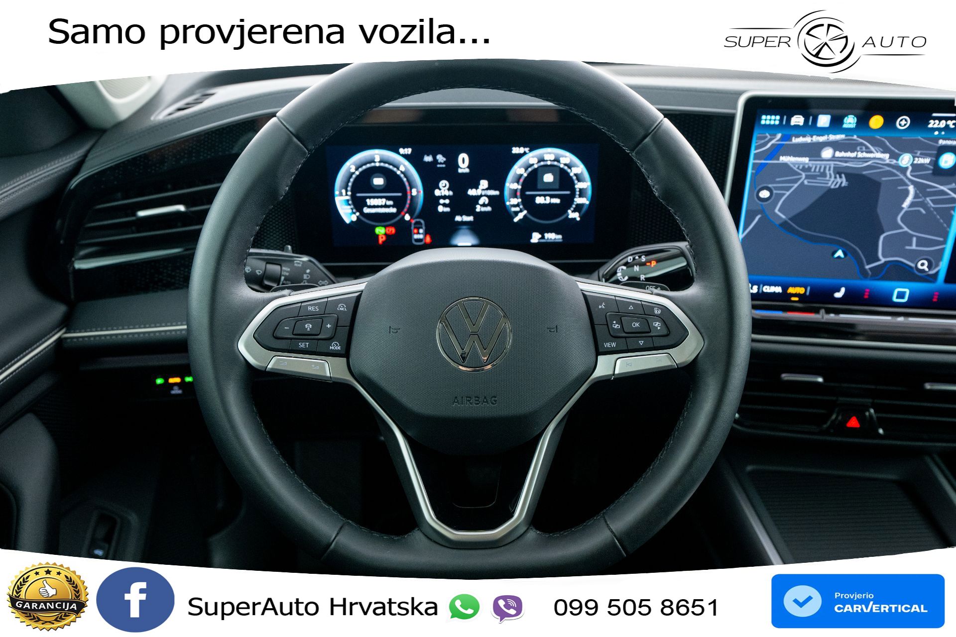 VW Passat Variant 2.0 TDI DSG Business 122 KS, LED+ACC+GR SJED+MASAŽA+KAM
