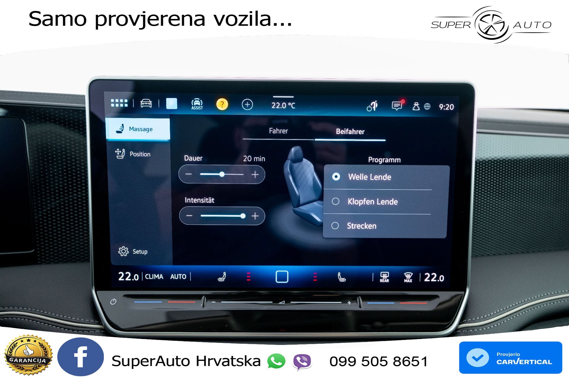 VW Passat Variant 2.0 TDI DSG Business 122 KS, LED+ACC+GR SJED+MASAŽA+KAM