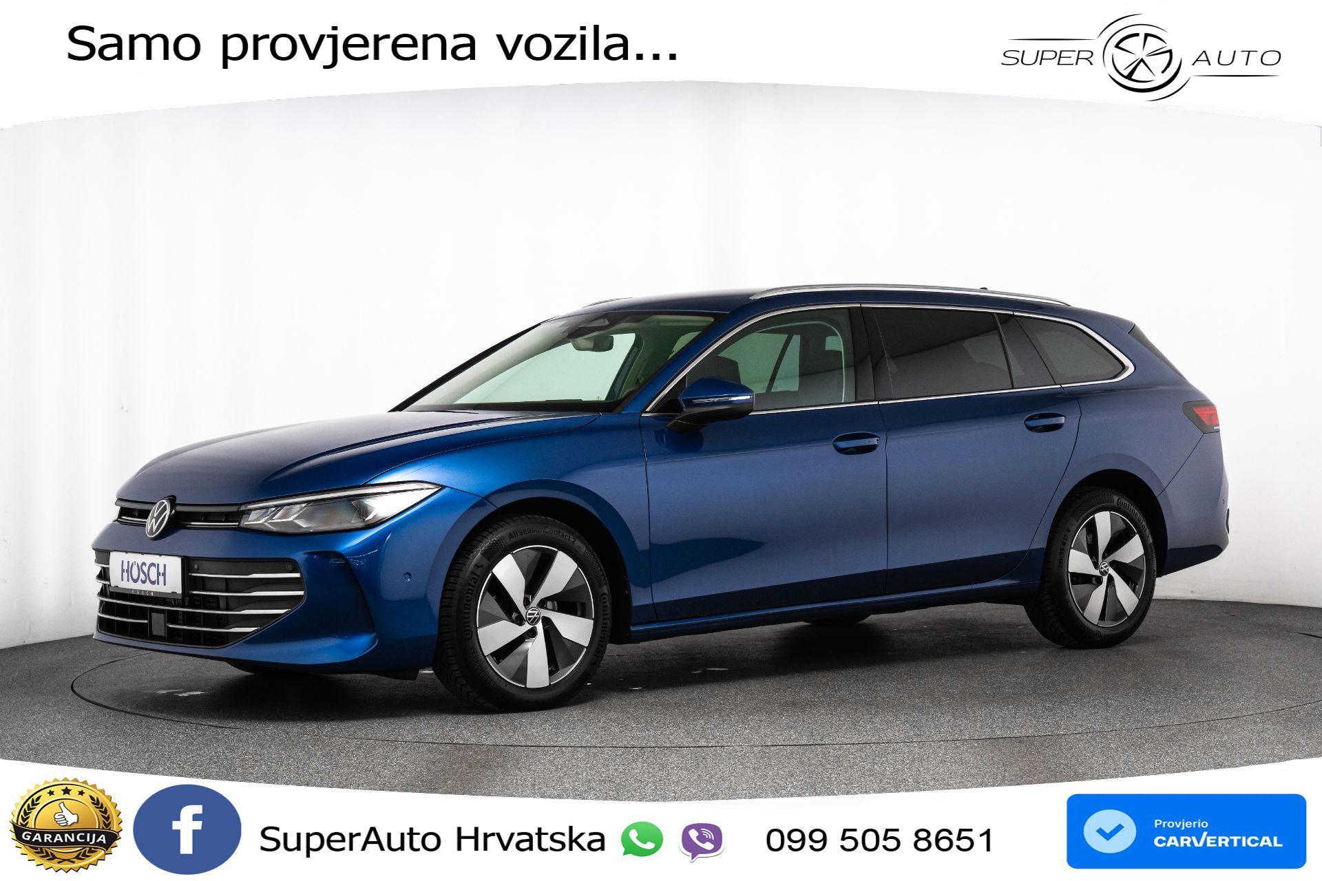 VW Passat Variant 2.0 TDI DSG Business 122 KS, LED+ACC+GR SJED+MASAŽA+KAM