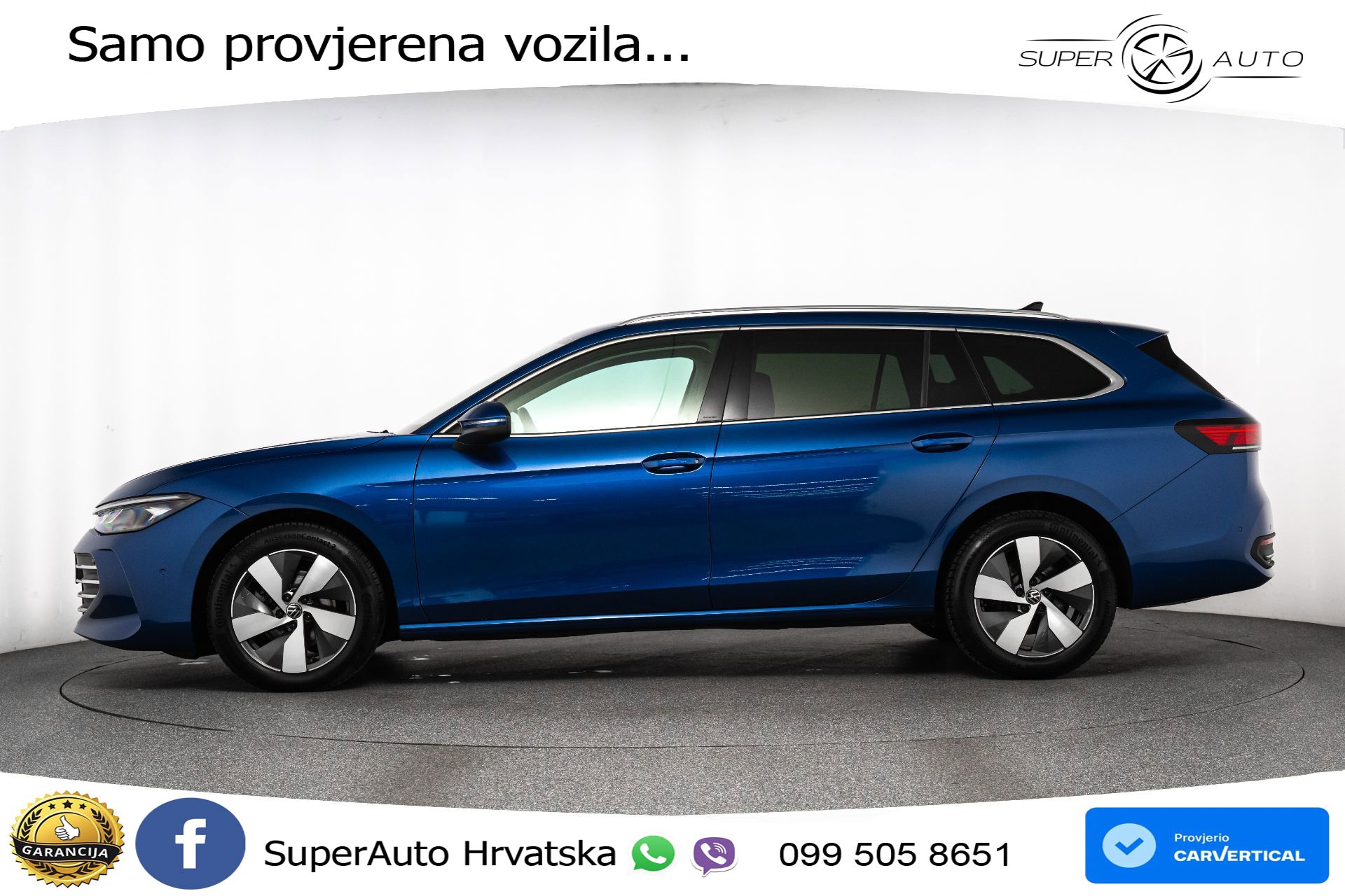 VW Passat Variant 2.0 TDI DSG Business 122 KS, LED+ACC+GR SJED+MASAŽA+KAM