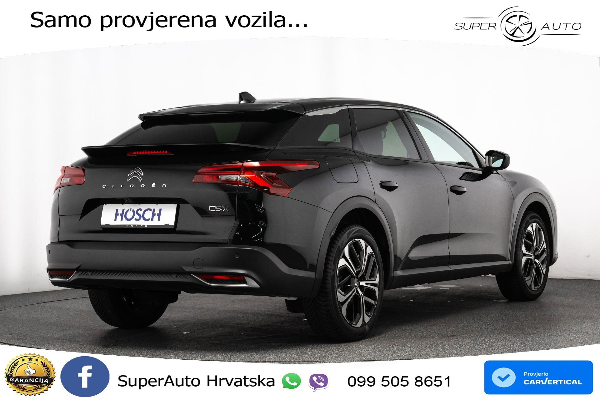 Citroen C5 X 1.2 PureTech Aut. Plus 131 KS, ACC+KAM+GR SJED+HEAD+VIRT+NAVI
