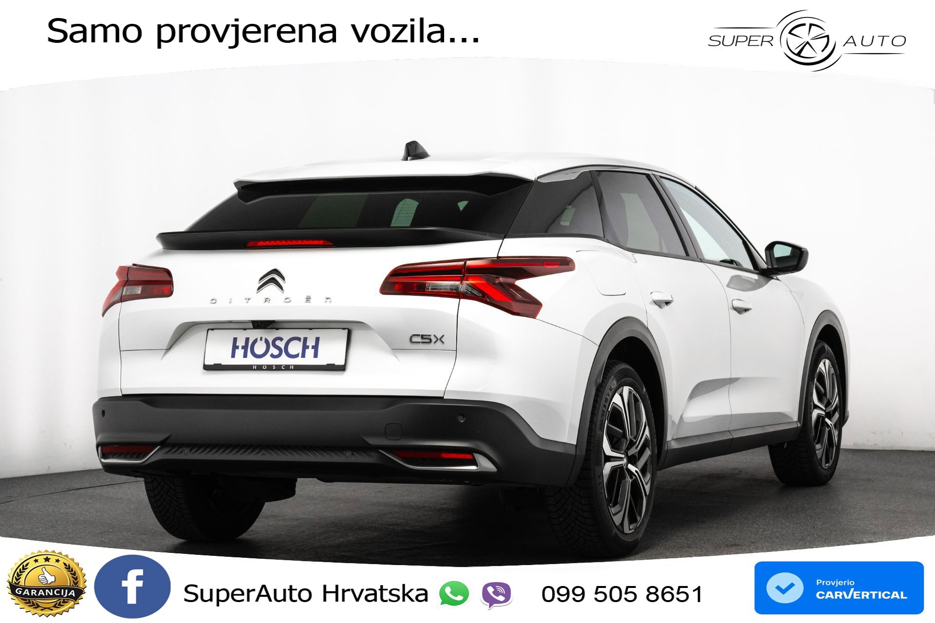 Citroen C5 X 1.2 PureTech Aut. Plus 131 KS, ACC+KAM+GR SJED+HEAD+VIRT+NAVI