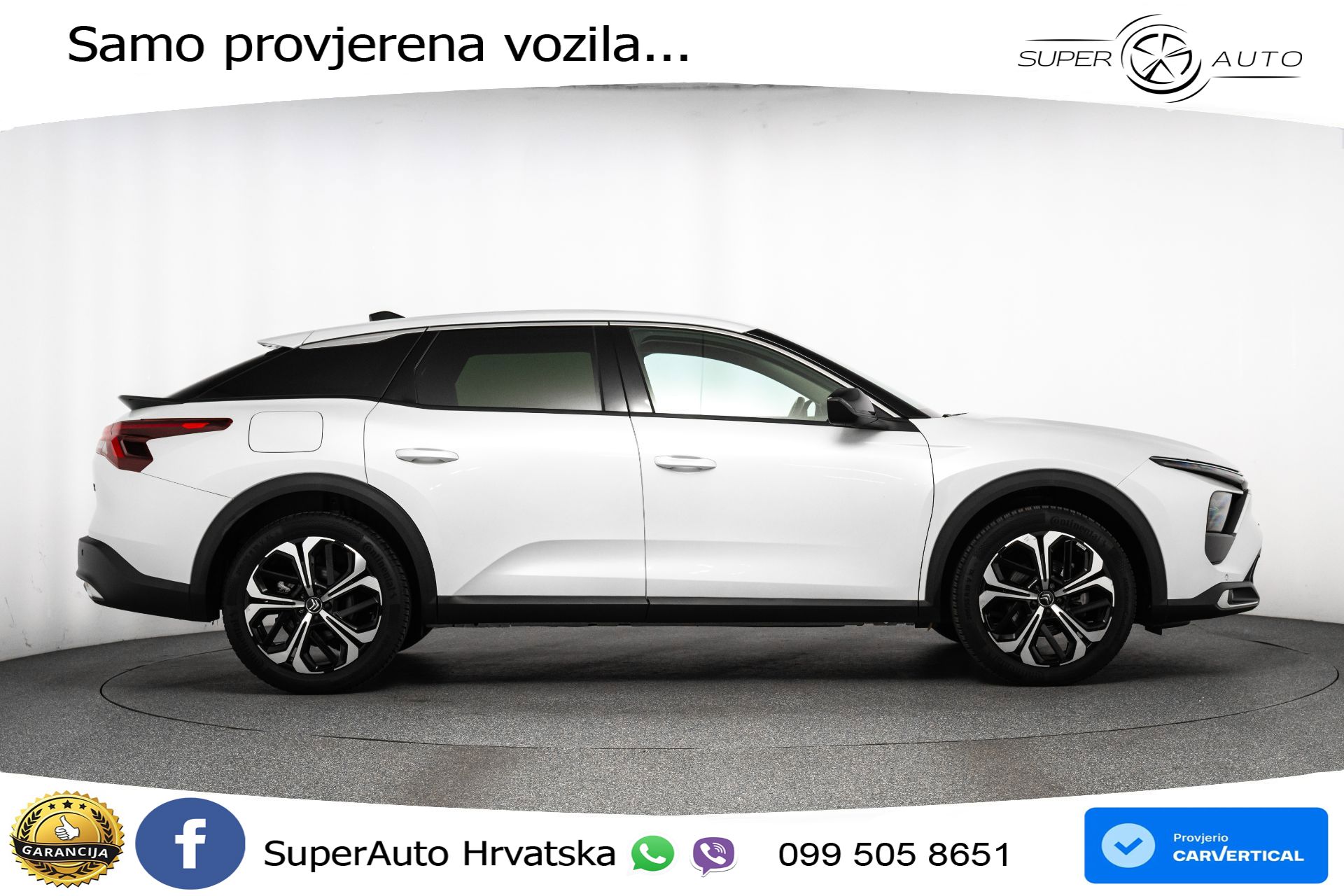 Citroen C5 X 1.2 PureTech Aut. Plus 131 KS, ACC+KAM+GR SJED+HEAD+VIRT+NAVI