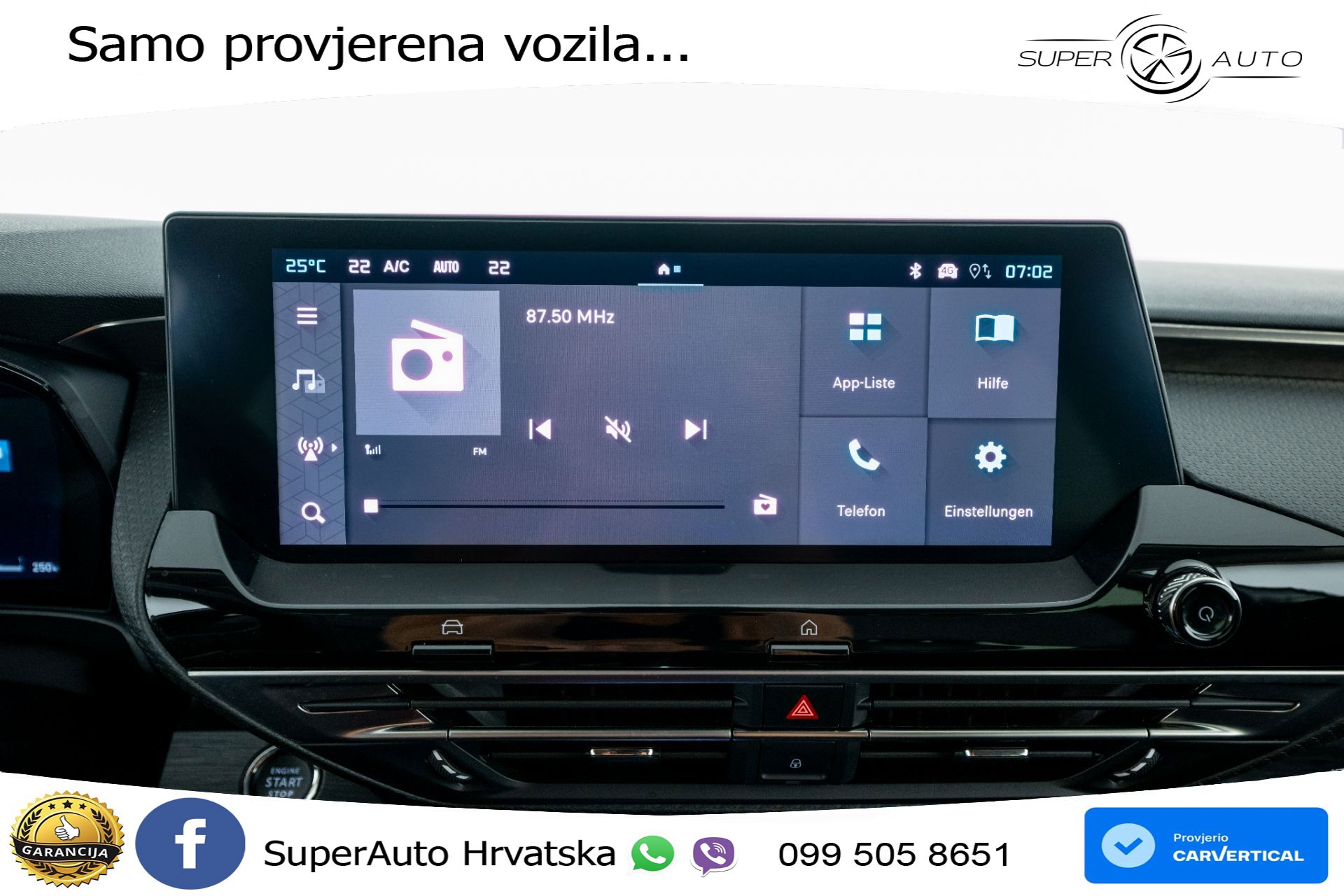 Citroen C5 X 1.2 PureTech Aut. Plus 131 KS, ACC+KAM+GR SJED+HEAD+VIRT+NAVI