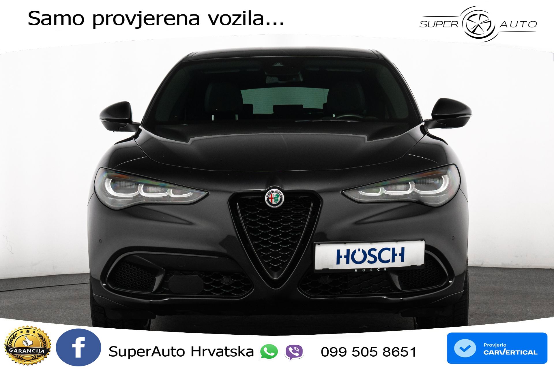 Alfa Romeo Stelvio 2.2 JTDM AWD Aut. Veloce 210 KS, MATRIX+ACC+GR SJED+KAM+PDC