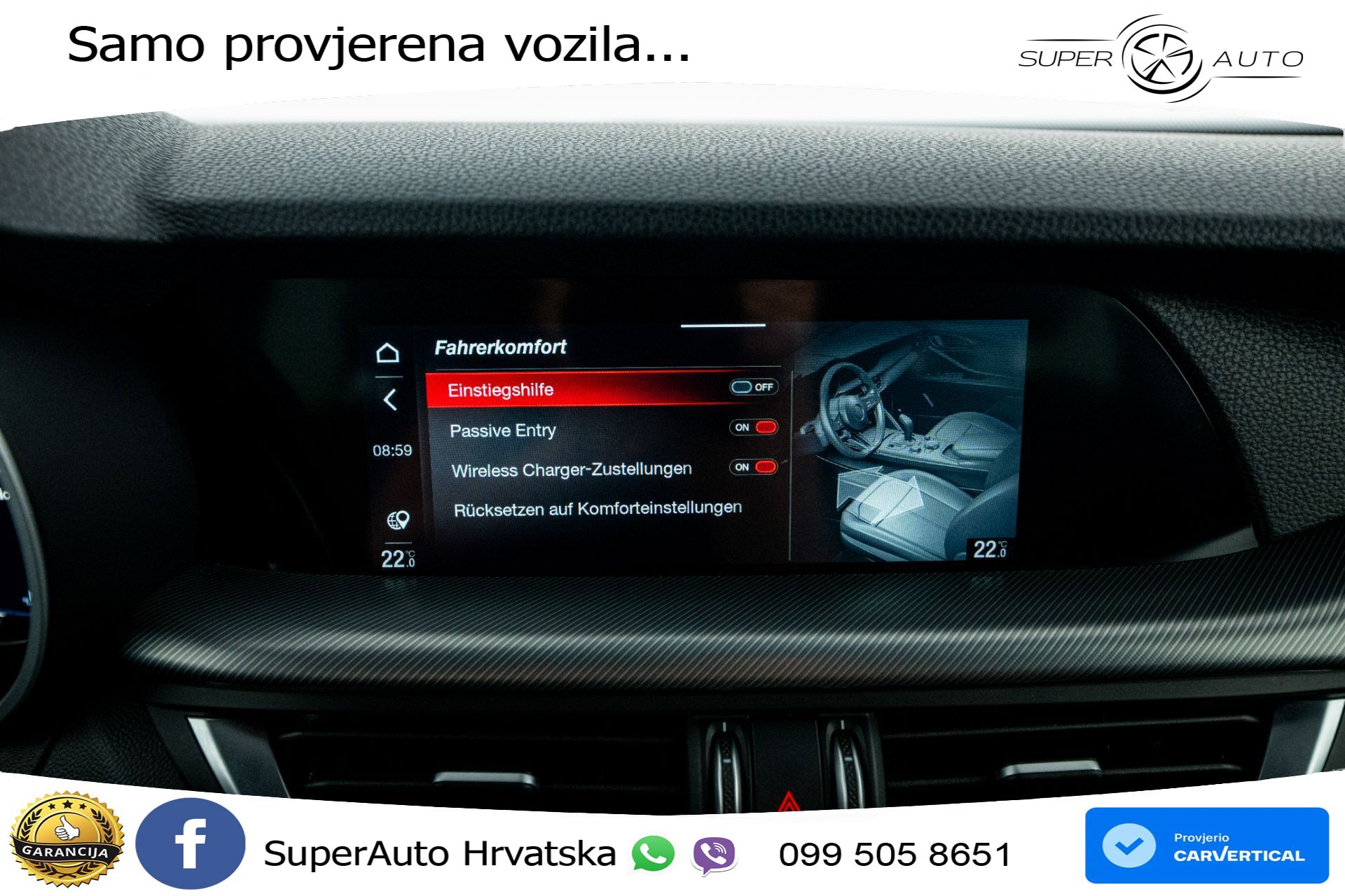 Alfa Romeo Stelvio 2.2 JTDM AWD Aut. Veloce 210 KS, MATRIX+ACC+GR SJED+KAM+PDC