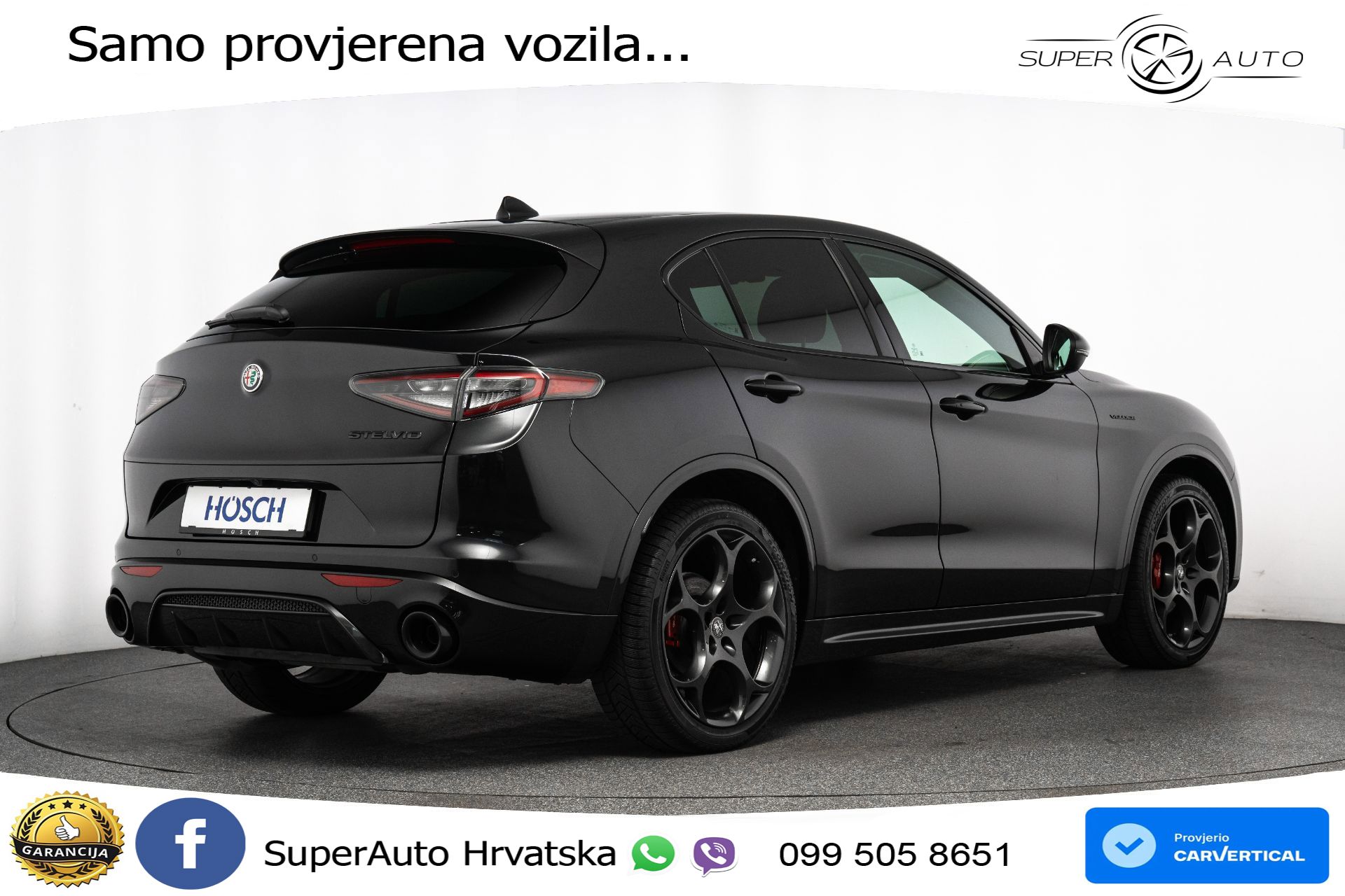 Alfa Romeo Stelvio 2.2 JTDM AWD Aut. Veloce 210 KS, MATRIX+ACC+GR SJED+KAM+PDC