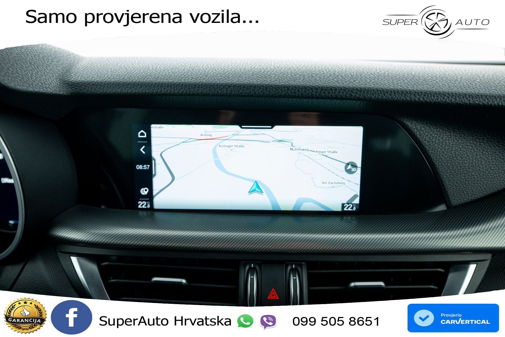 Alfa Romeo Stelvio 2.2 JTDM AWD Aut. Veloce 210 KS, MATRIX+ACC+GR SJED+KAM+PDC
