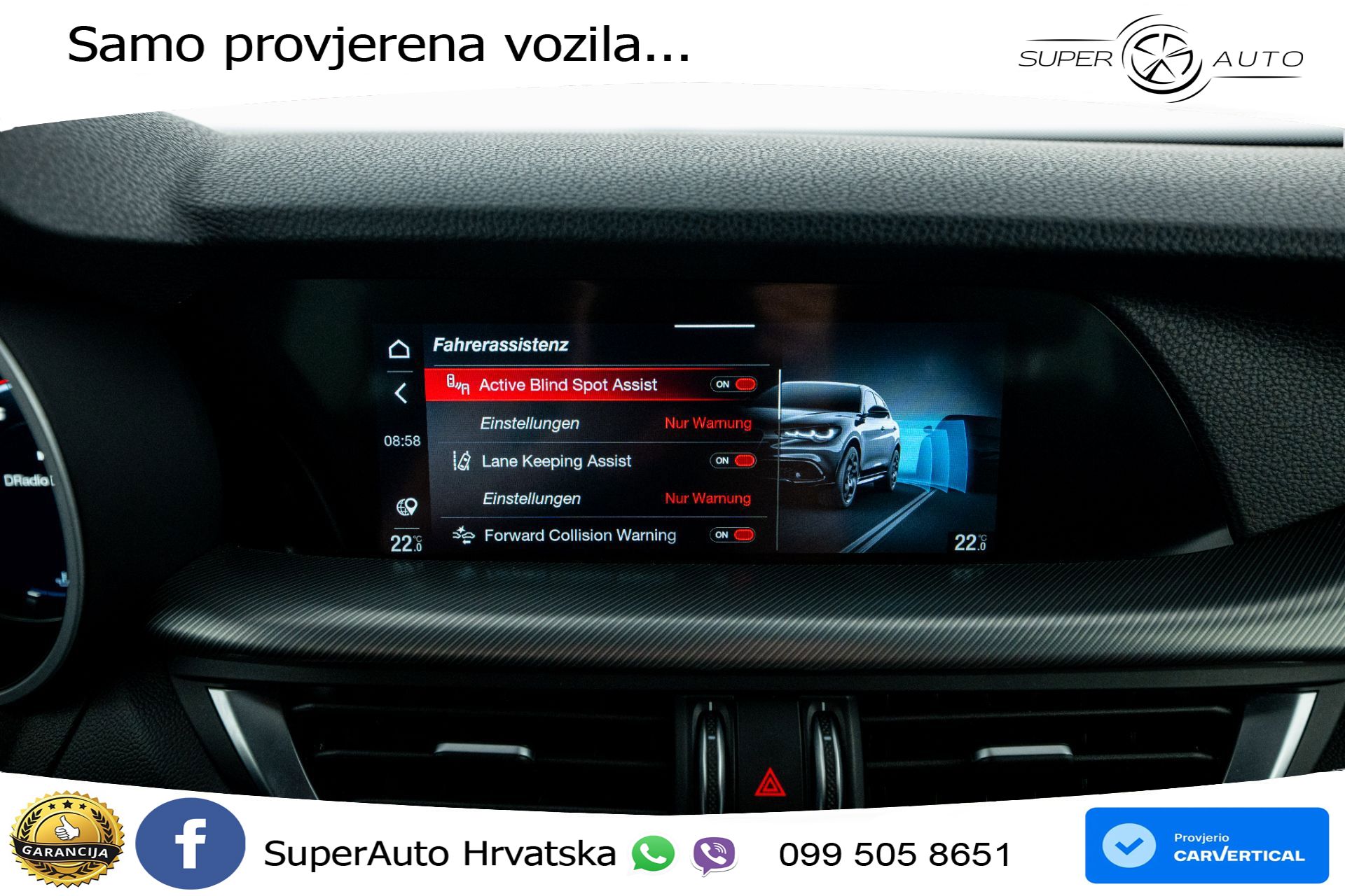 Alfa Romeo Stelvio 2.2 JTDM AWD Aut. Veloce 210 KS, MATRIX+ACC+GR SJED+KAM+PDC
