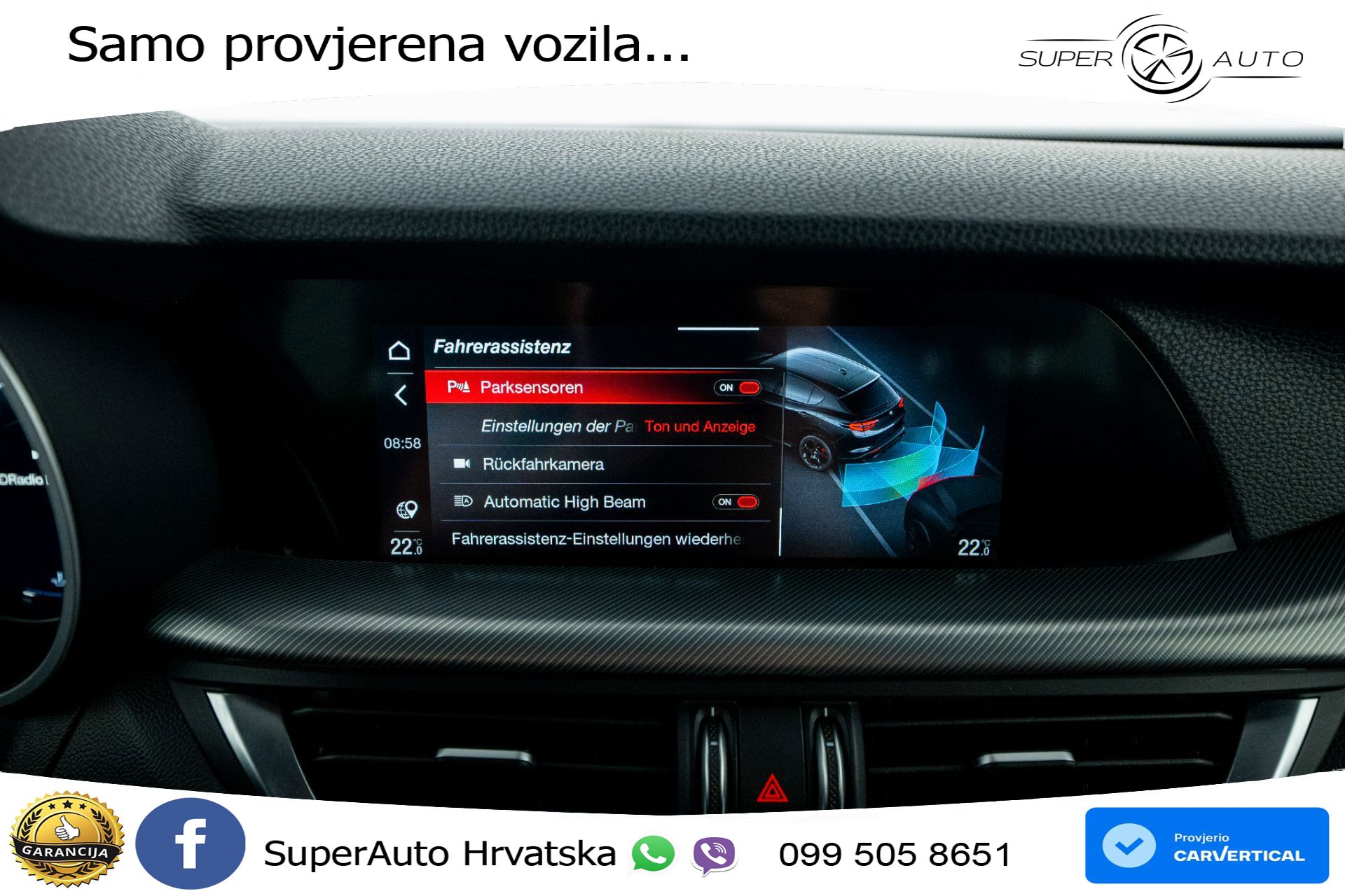 Alfa Romeo Stelvio 2.2 JTDM AWD Aut. Veloce 210 KS, MATRIX+ACC+GR SJED+KAM+PDC
