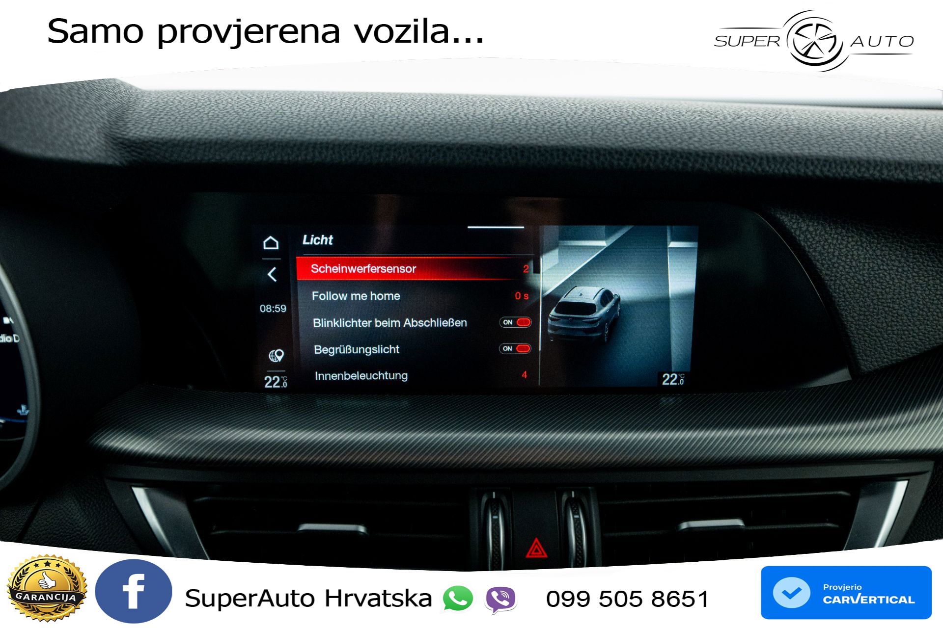 Alfa Romeo Stelvio 2.2 JTDM AWD Aut. Veloce 210 KS, MATRIX+ACC+GR SJED+KAM+PDC