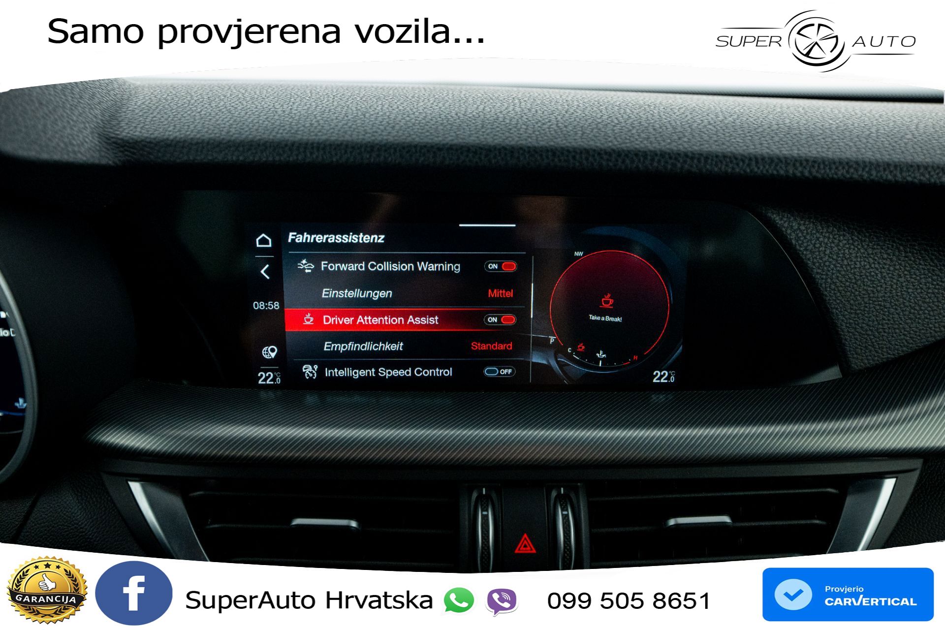 Alfa Romeo Stelvio 2.2 JTDM AWD Aut. Veloce 210 KS, MATRIX+ACC+GR SJED+KAM+PDC
