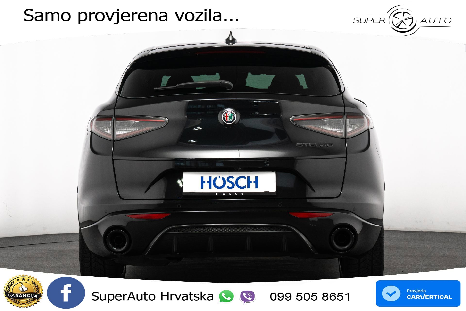 Alfa Romeo Stelvio 2.2 JTDM AWD Aut. Veloce 210 KS, MATRIX+ACC+GR SJED+KAM+PDC