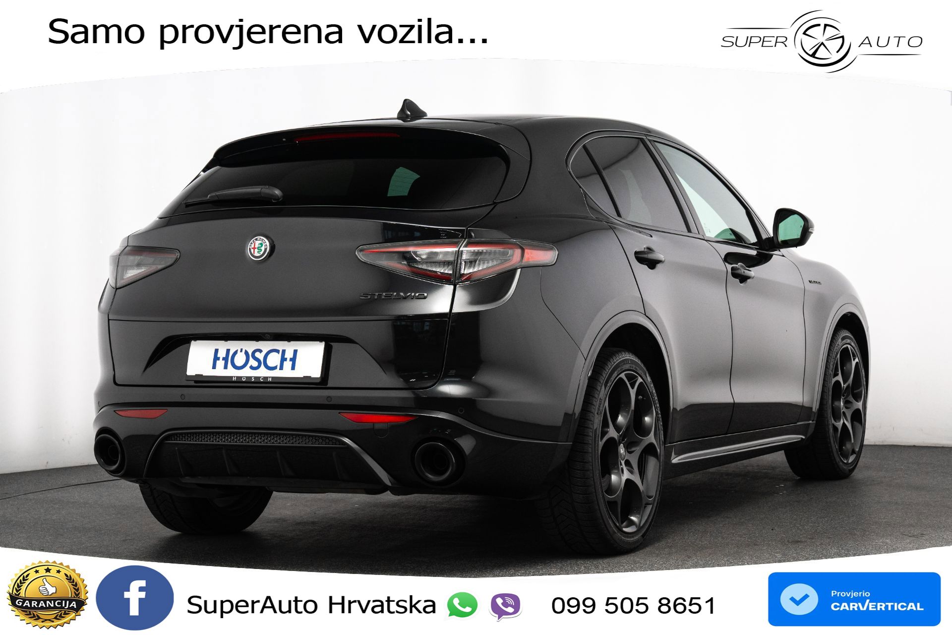 Alfa Romeo Stelvio 2.2 JTDM AWD Aut. Veloce 210 KS, MATRIX+ACC+GR SJED+KAM+PDC