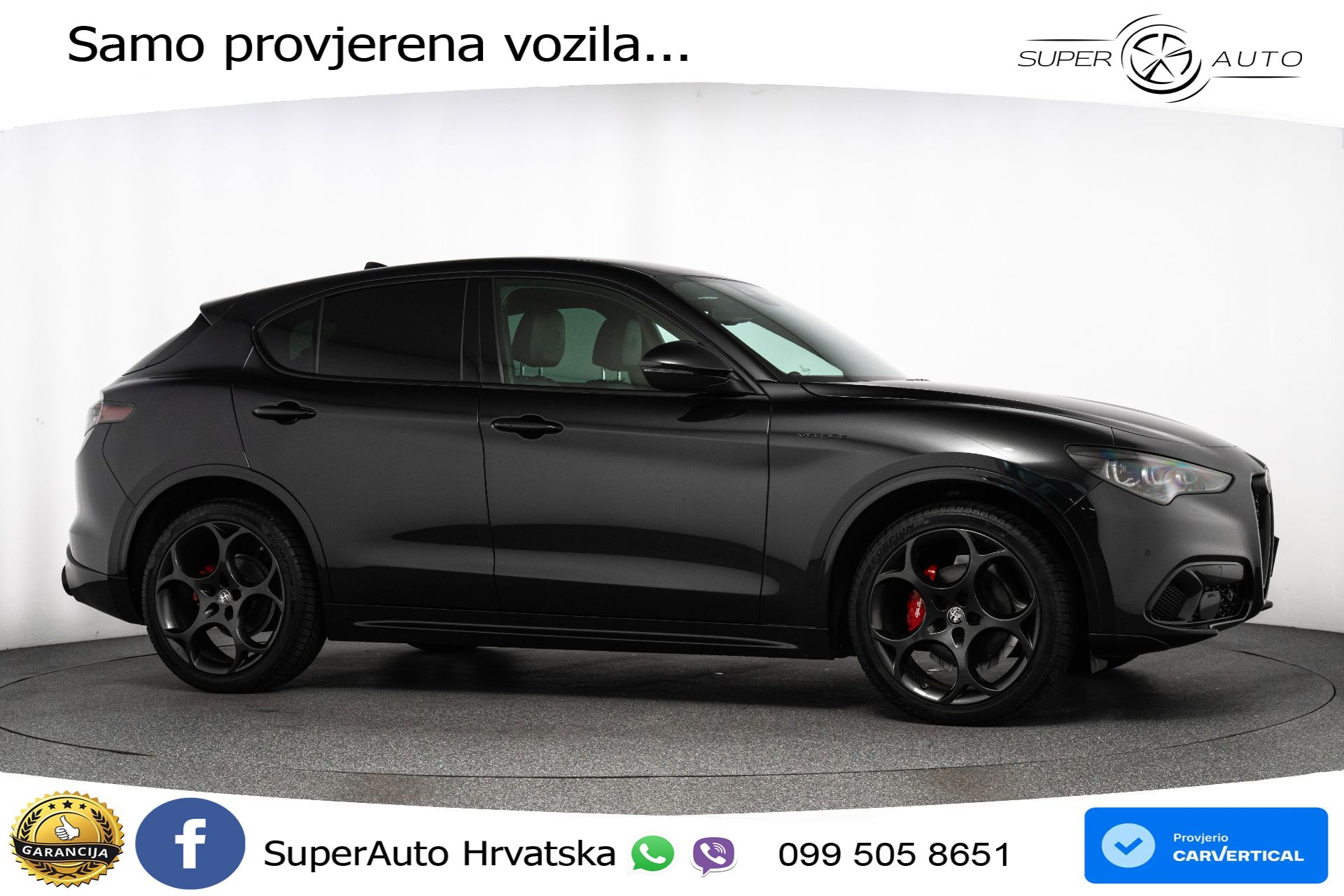 Alfa Romeo Stelvio 2.2 JTDM AWD Aut. Veloce 210 KS, MATRIX+ACC+GR SJED+KAM+PDC