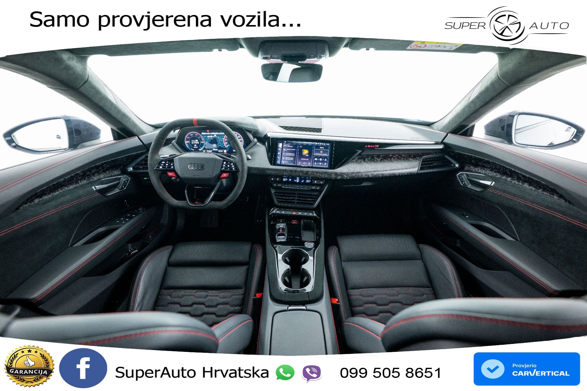Audi e-tron GT RS 105 kWh 843 KS, MATRIX+CARBON+4xGR SJED+360+MASAŽA+B&O