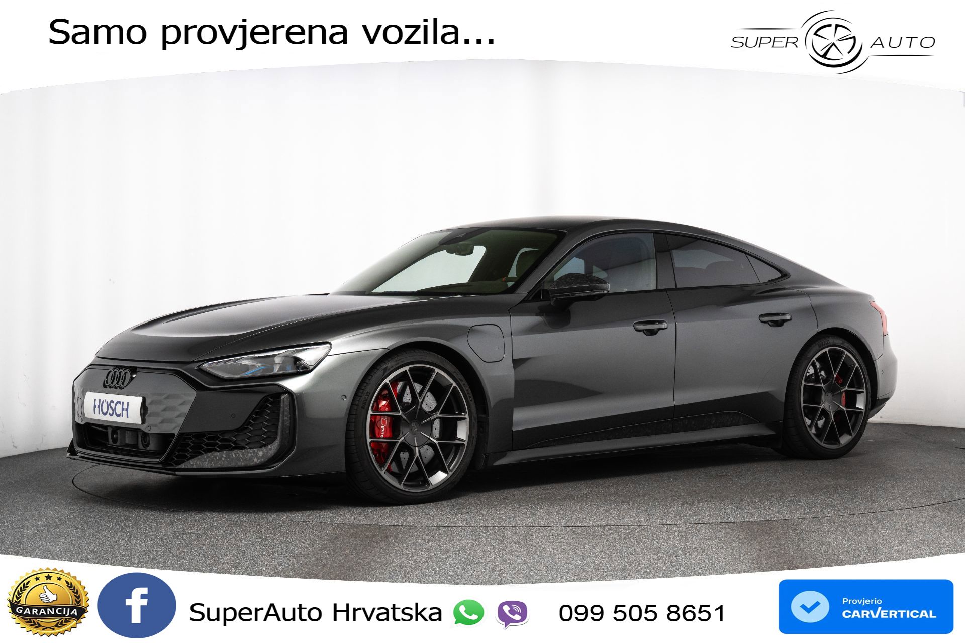 Audi e-tron GT RS 105 kWh 843 KS, MATRIX+CARBON+4xGR SJED+360+MASAŽA+B&O