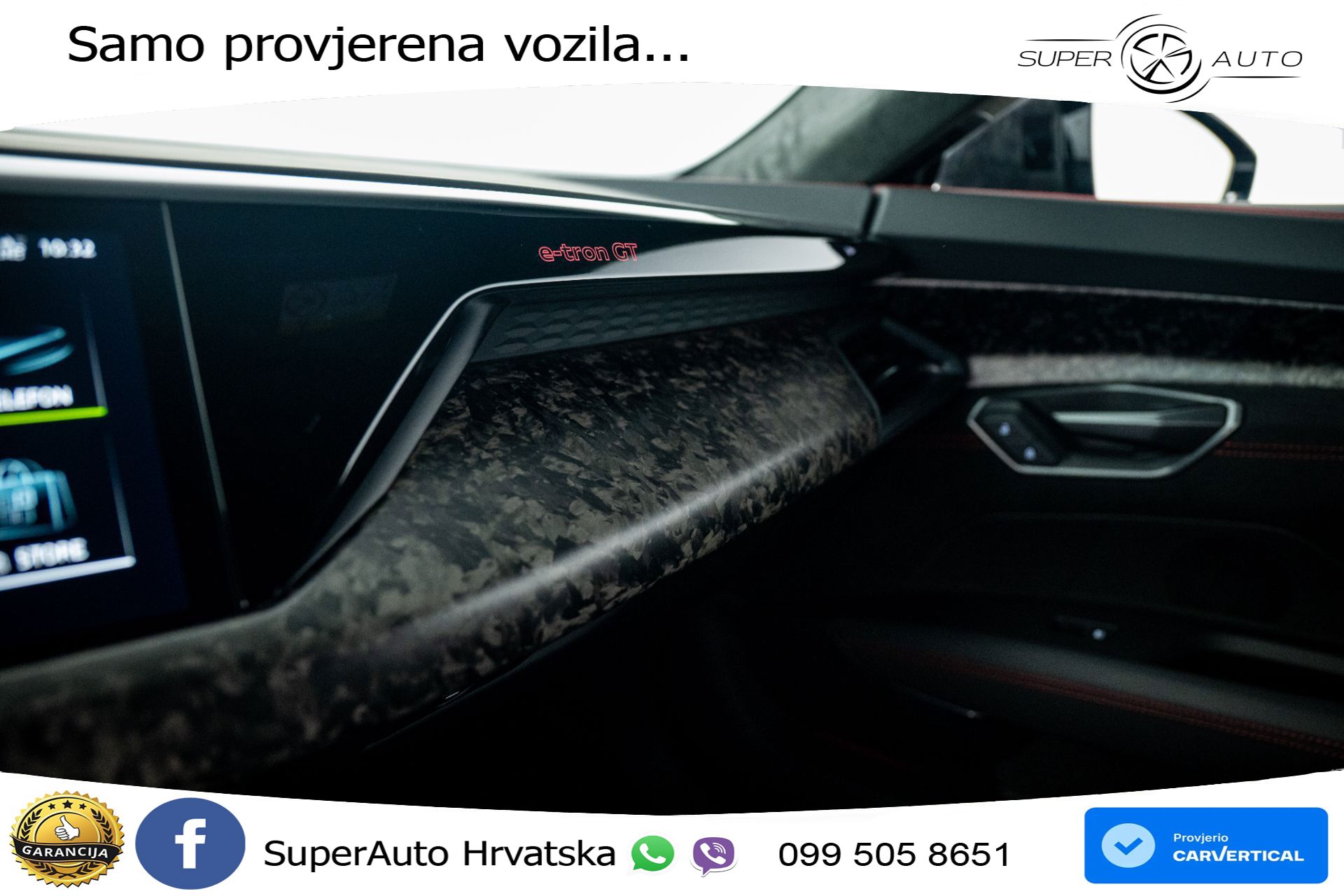 Audi e-tron GT RS 105 kWh 843 KS, MATRIX+CARBON+4xGR SJED+360+MASAŽA+B&O
