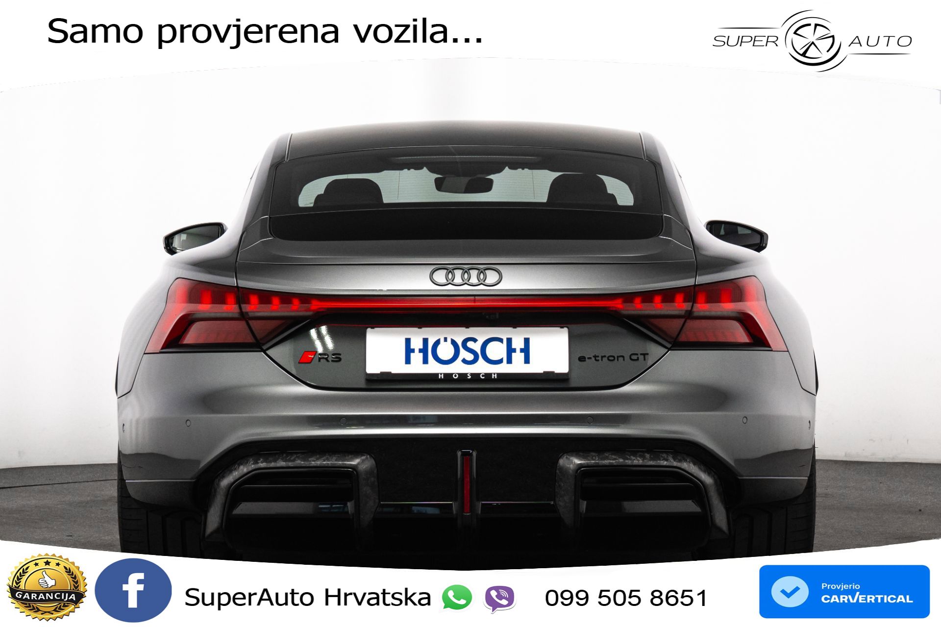 Audi e-tron GT RS 105 kWh 843 KS, MATRIX+CARBON+4xGR SJED+360+MASAŽA+B&O