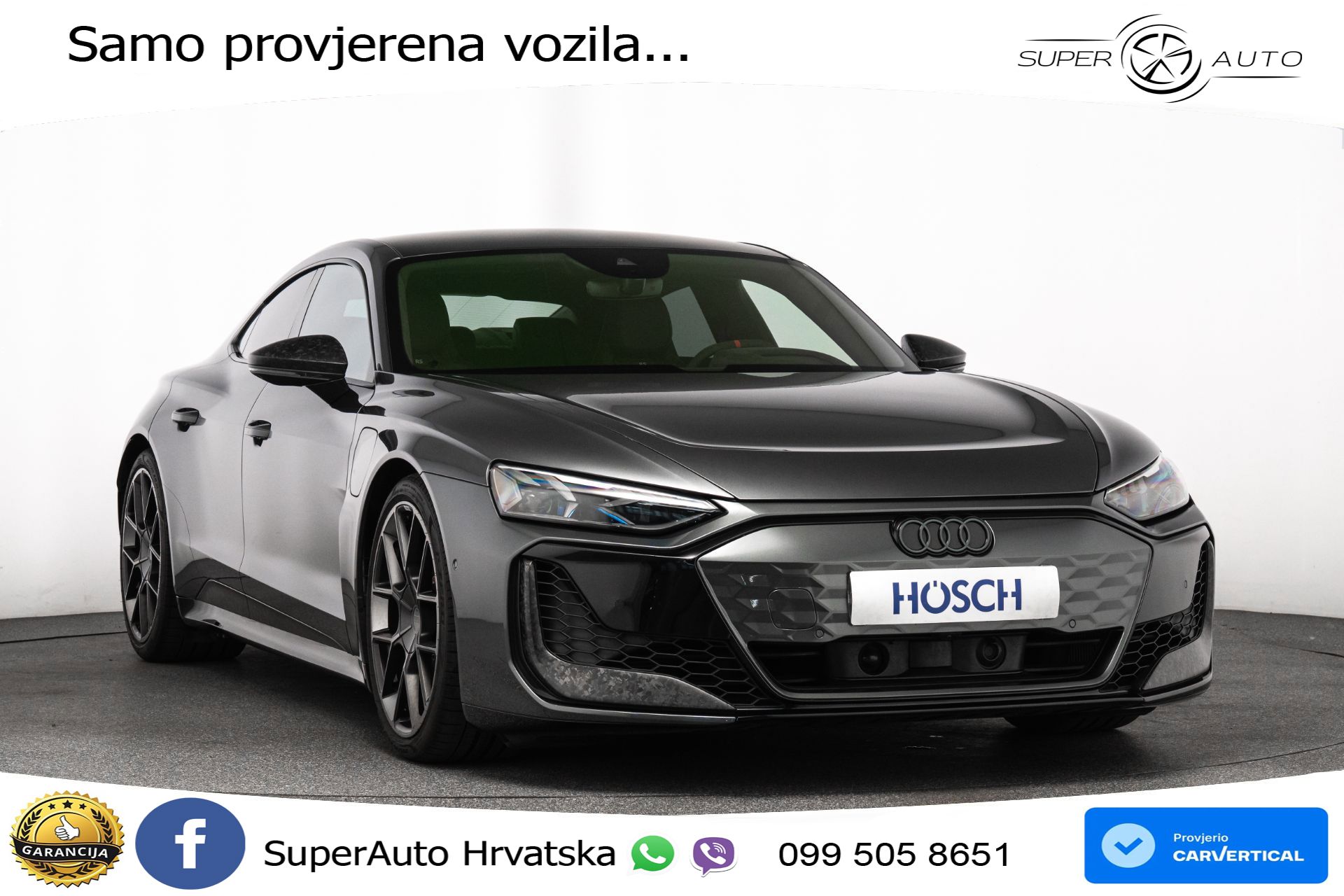 Audi e-tron GT RS 105 kWh 843 KS, MATRIX+CARBON+4xGR SJED+360+MASAŽA+B&O