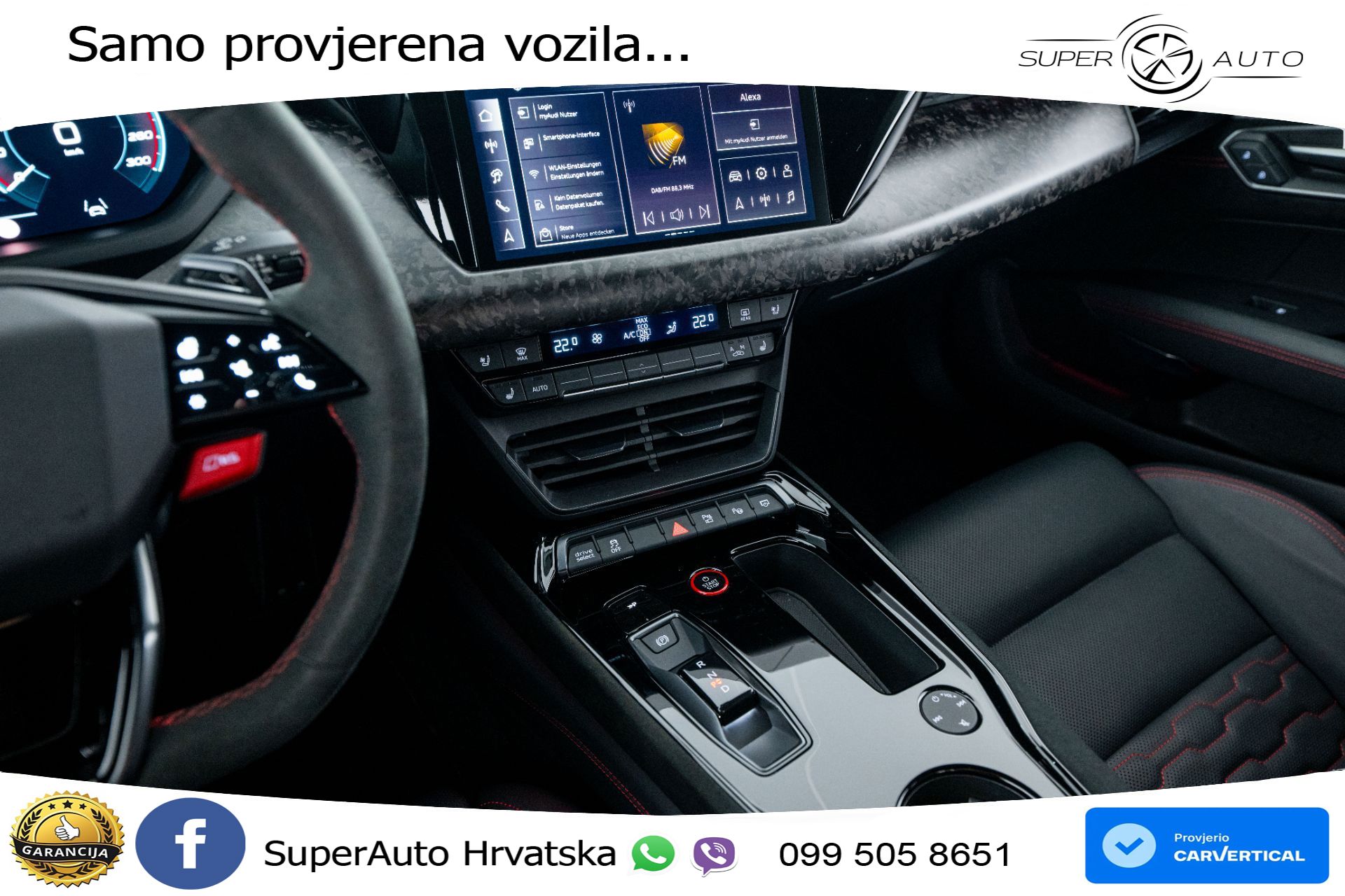 Audi e-tron GT RS 105 kWh 843 KS, MATRIX+CARBON+4xGR SJED+360+MASAŽA+B&O