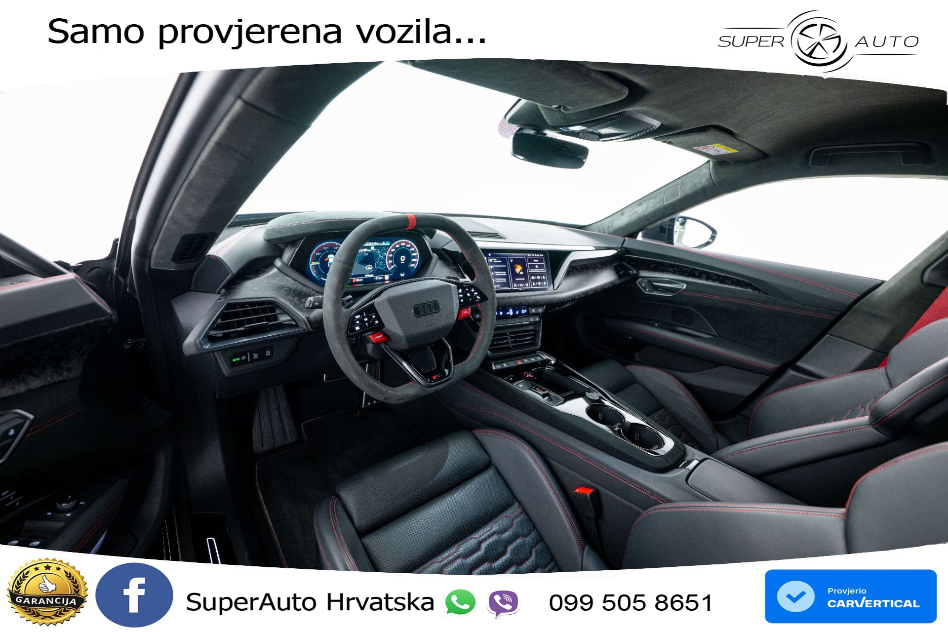 Audi e-tron GT RS 105 kWh 843 KS, MATRIX+CARBON+4xGR SJED+360+MASAŽA+B&O
