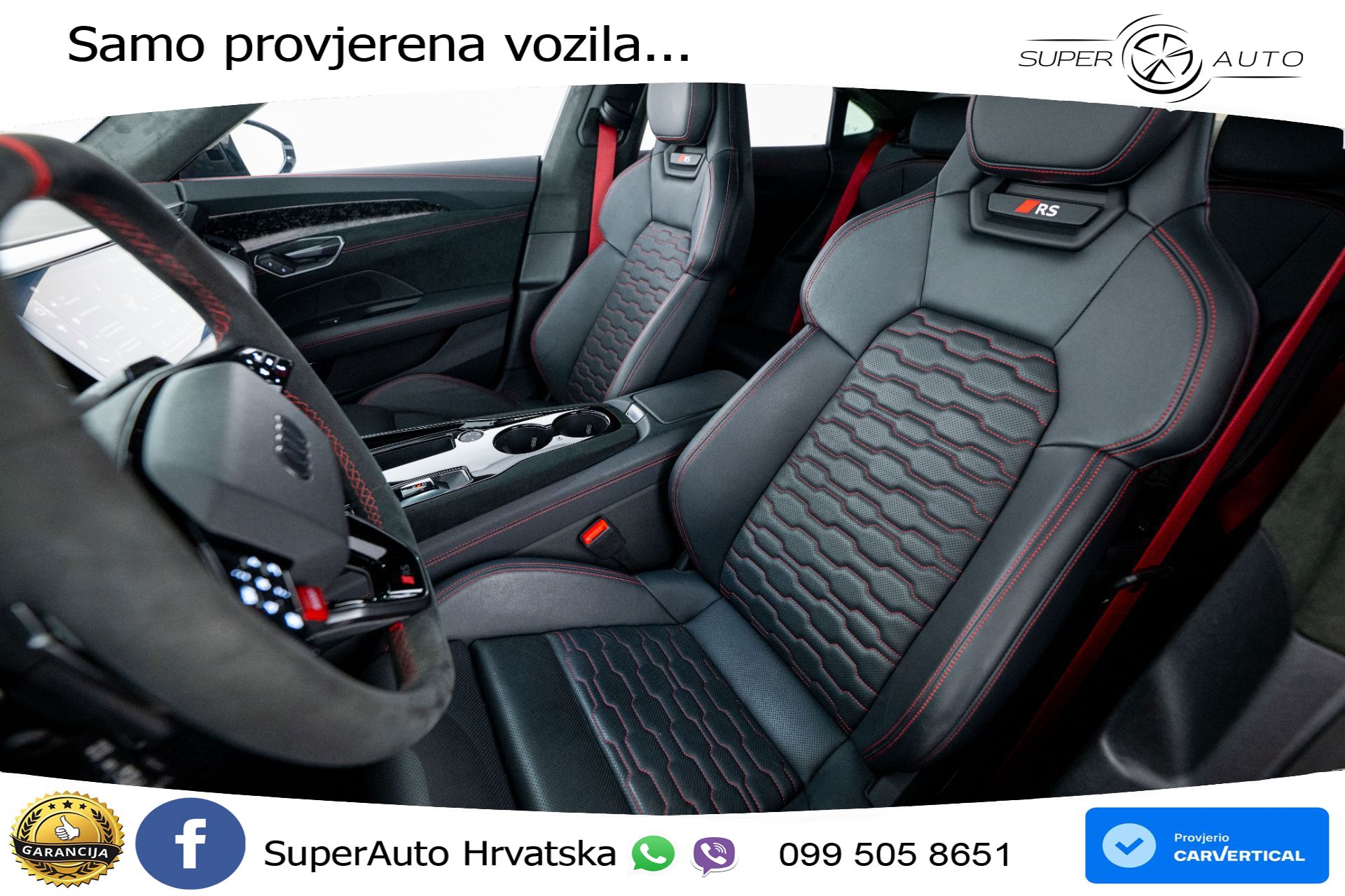 Audi e-tron GT RS 105 kWh 843 KS, MATRIX+CARBON+4xGR SJED+360+MASAŽA+B&O