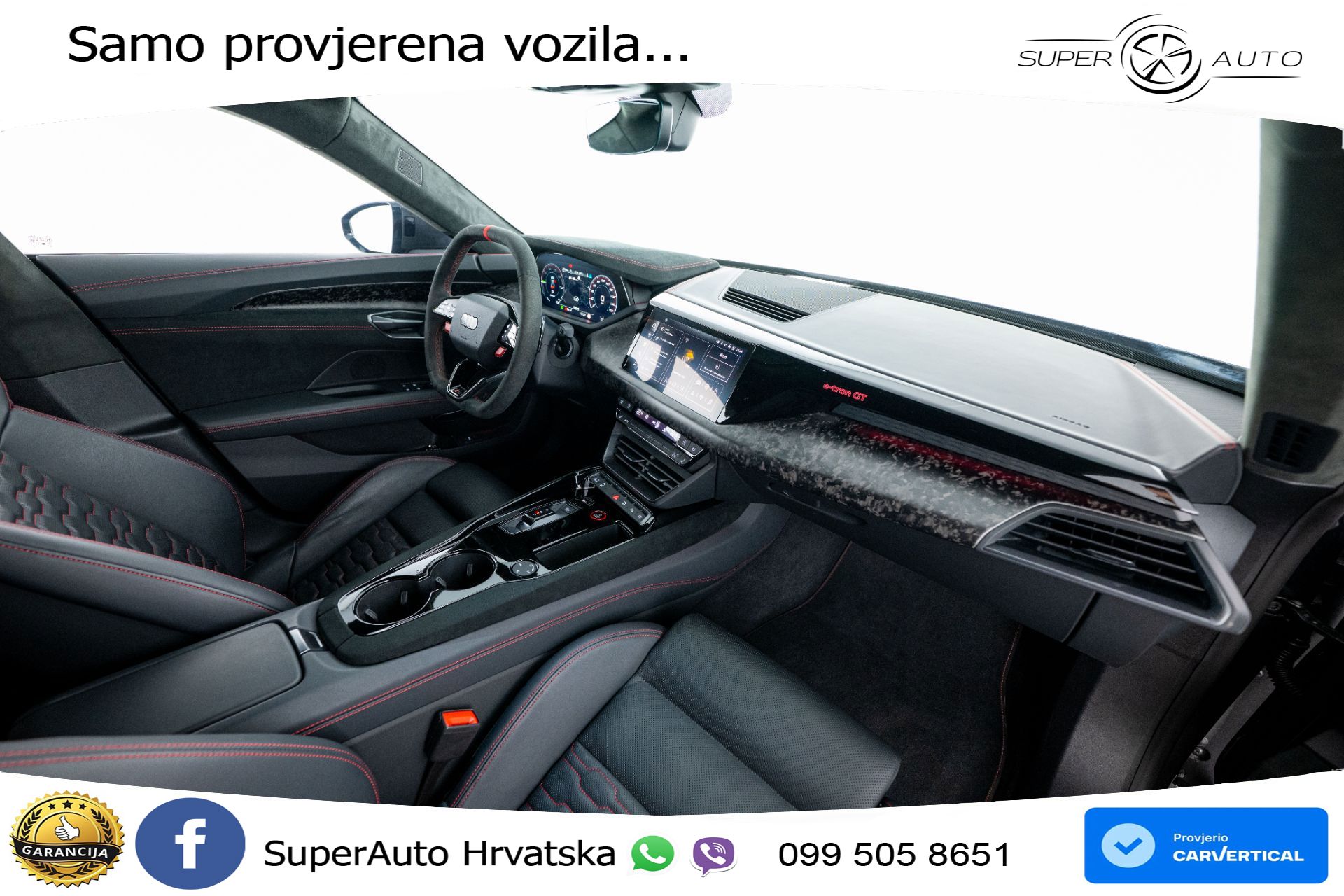 Audi e-tron GT RS 105 kWh 843 KS, MATRIX+CARBON+4xGR SJED+360+MASAŽA+B&O