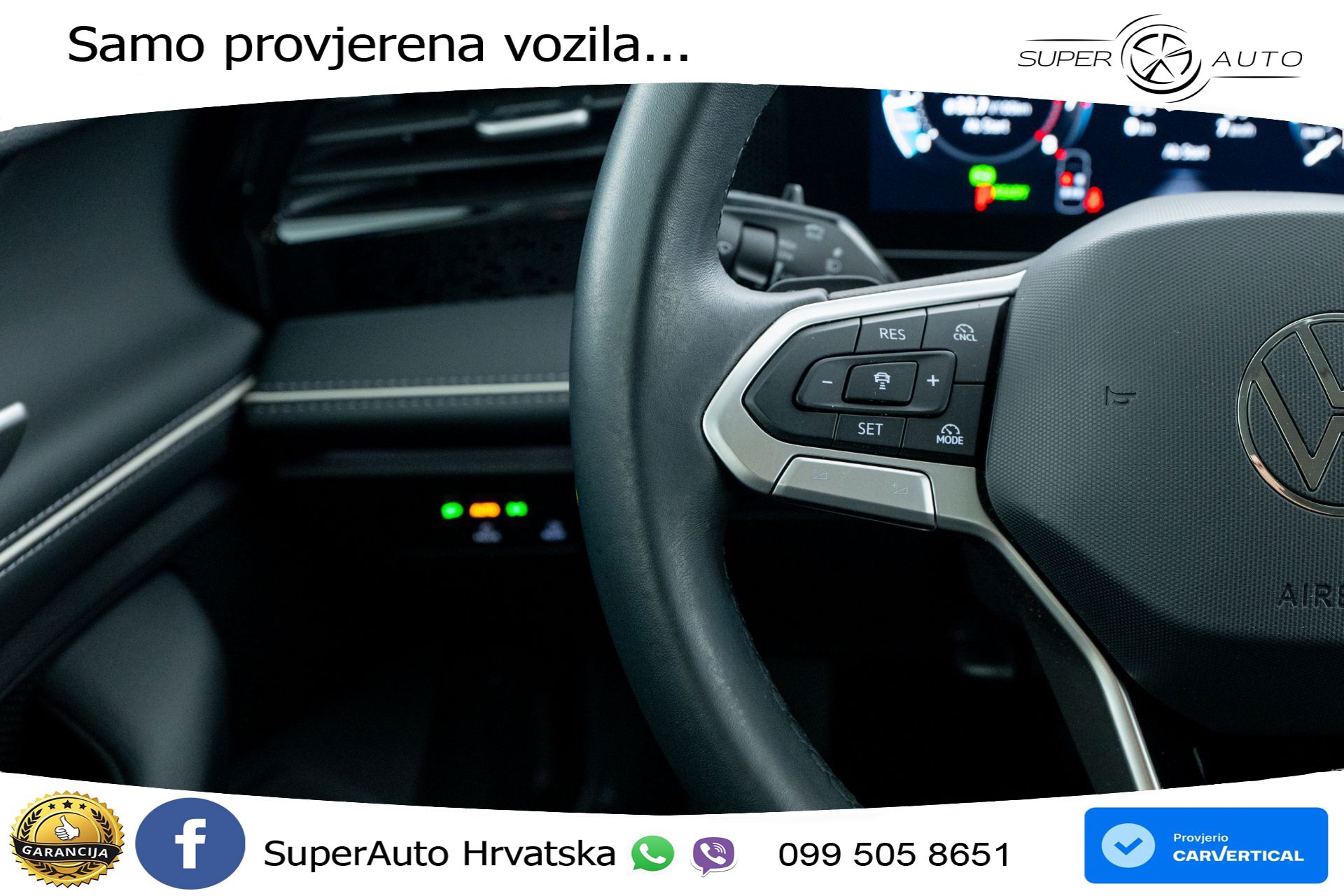VW Passat Variant 1.5 eTSI DSG Business 150 KS, LED+ACC+MASAŽA+GR SJED+360+VIRT
