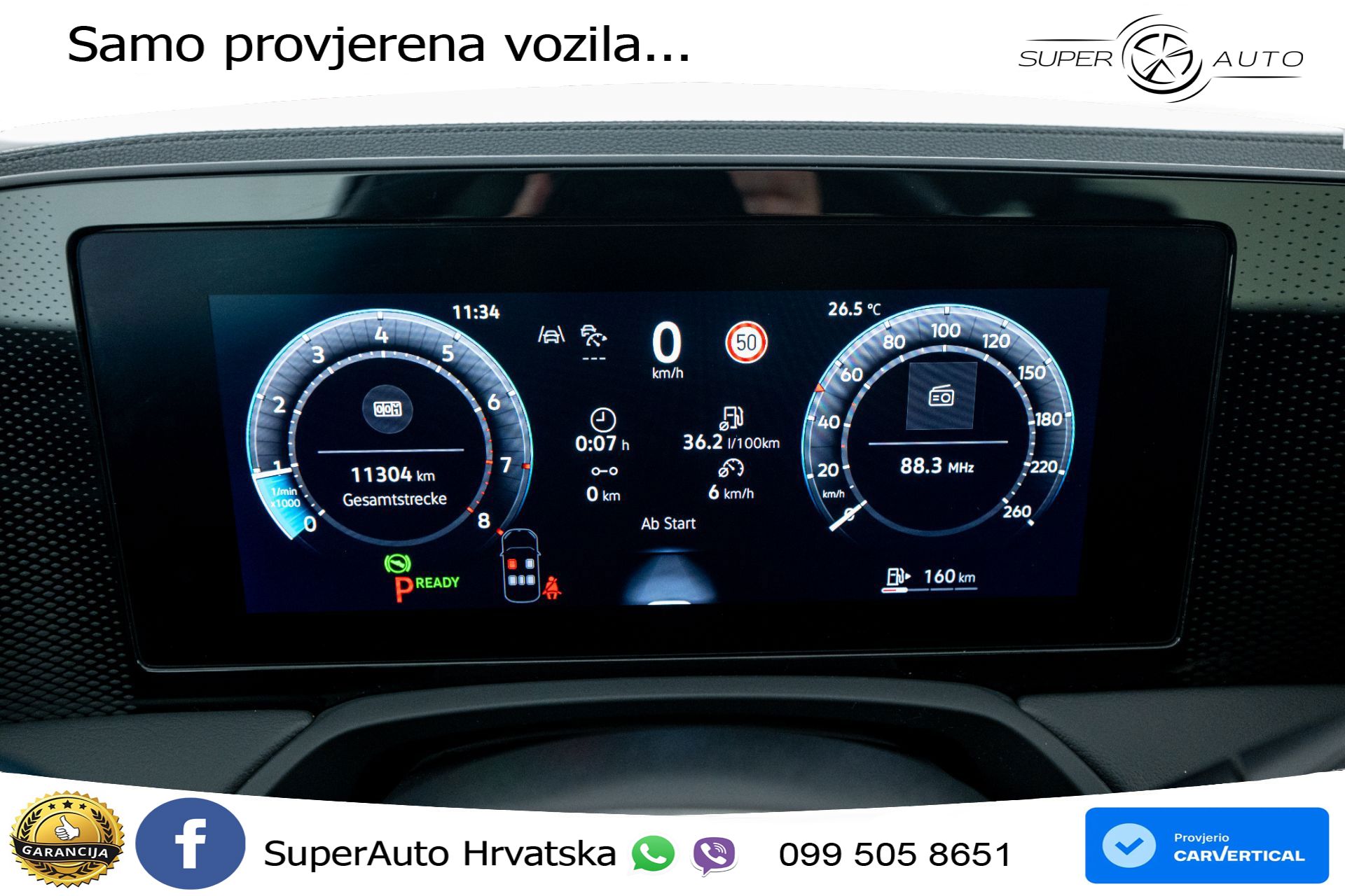 VW Passat Variant 1.5 eTSI DSG Business 150 KS, LED+ACC+MASAŽA+GR SJED+360+VIRT