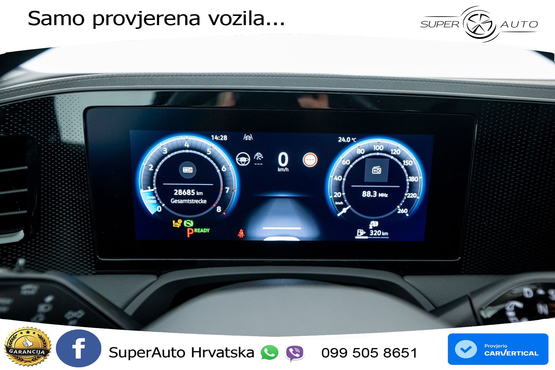 VW Passat Variant 1.5 eTSI DSG Business 150 KS, ACC+360+GR SJED+VIRT+NAVI+MASAŽA