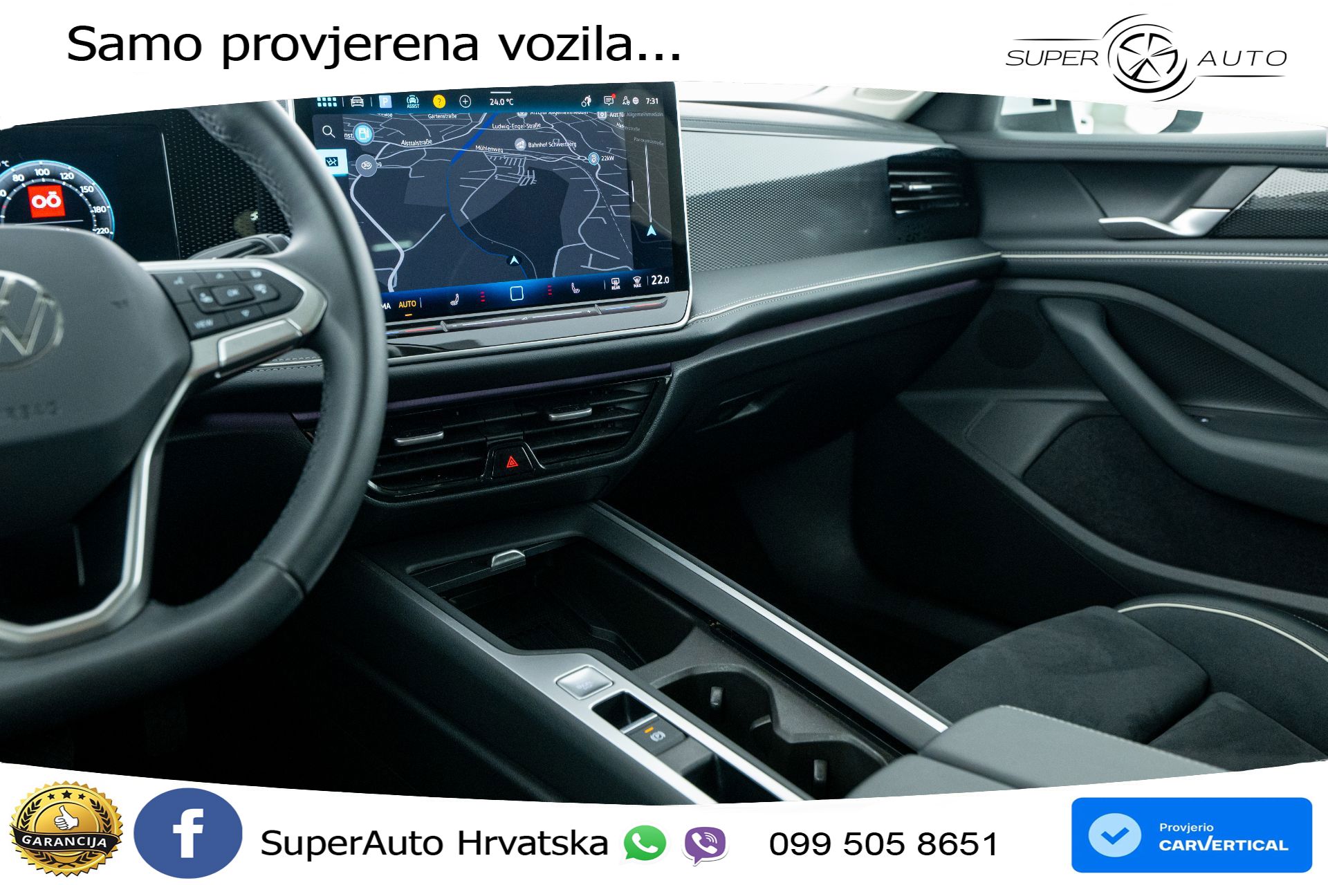 VW Passat Variant 1.5 eTSI DSG Business 150 KS, ACC+360+GR SJED+VIRT+NAVI+MASAŽA