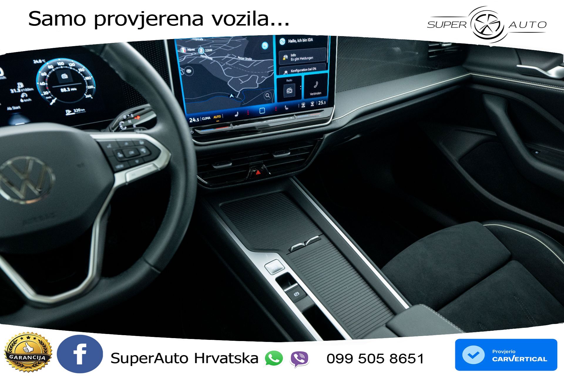 VW Passat Variant 1.5 eTSI DSG Business 150 KS, ACC+360+GR SJED+VIRT+NAVI+MASAŽA