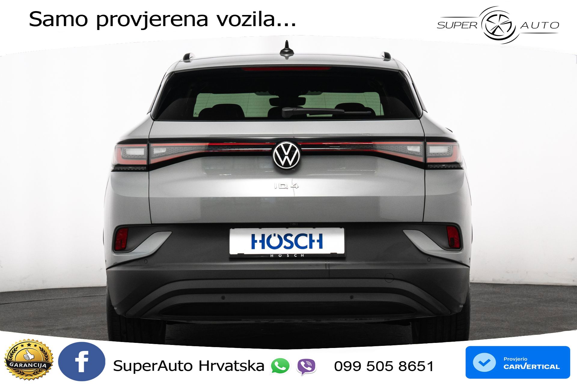 VW ID.4 55 kWh Pure 170 KS, ACC+KAM+GR SJED+VIRT+NAVI