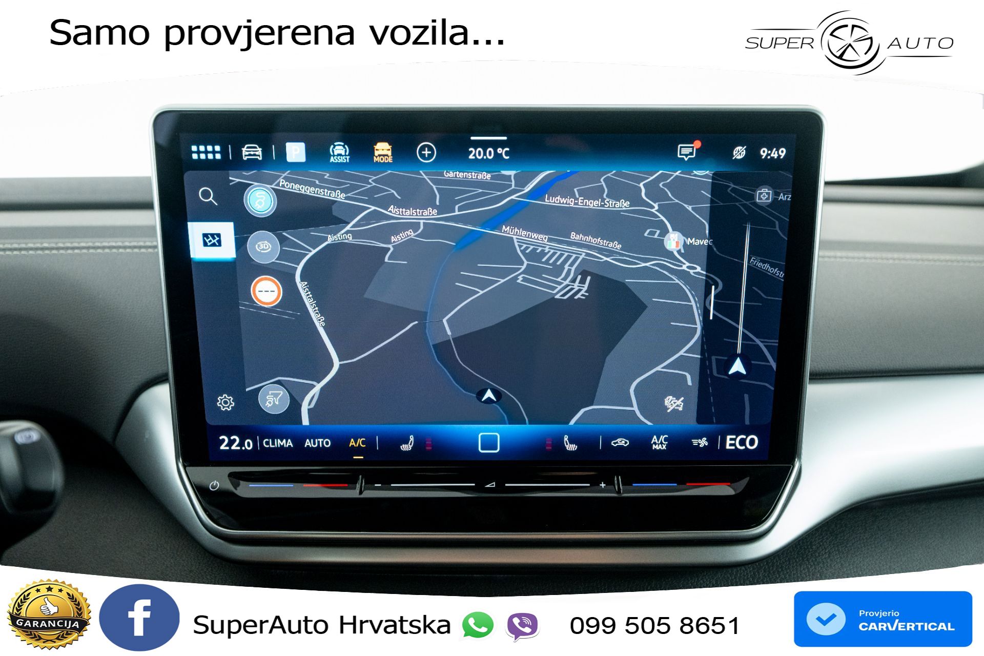 VW ID.4 55 kWh Pure 170 KS, ACC+KAM+GR SJED+VIRT+NAVI
