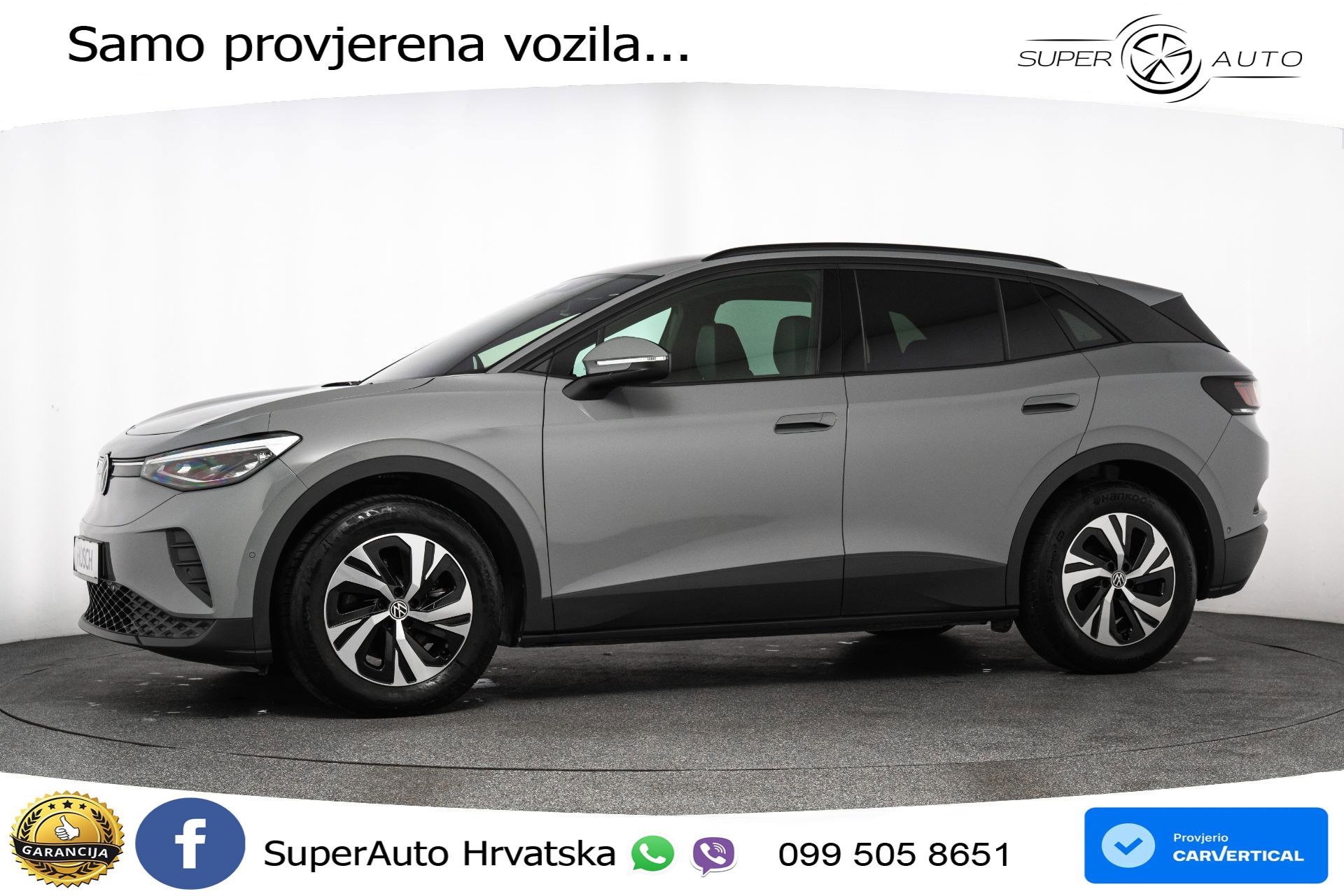 VW ID.4 55 kWh Pure 170 KS, ACC+KAM+GR SJED+VIRT+NAVI
