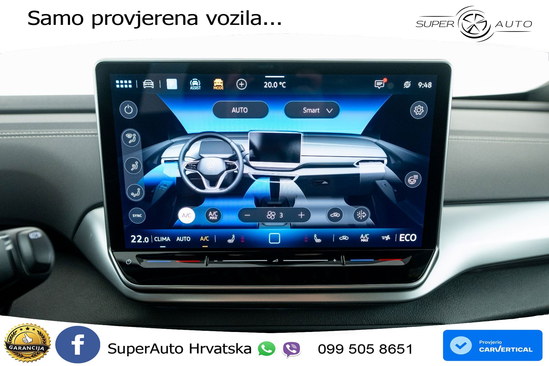 VW ID.4 55 kWh Pure 170 KS, ACC+KAM+GR SJED+VIRT+NAVI