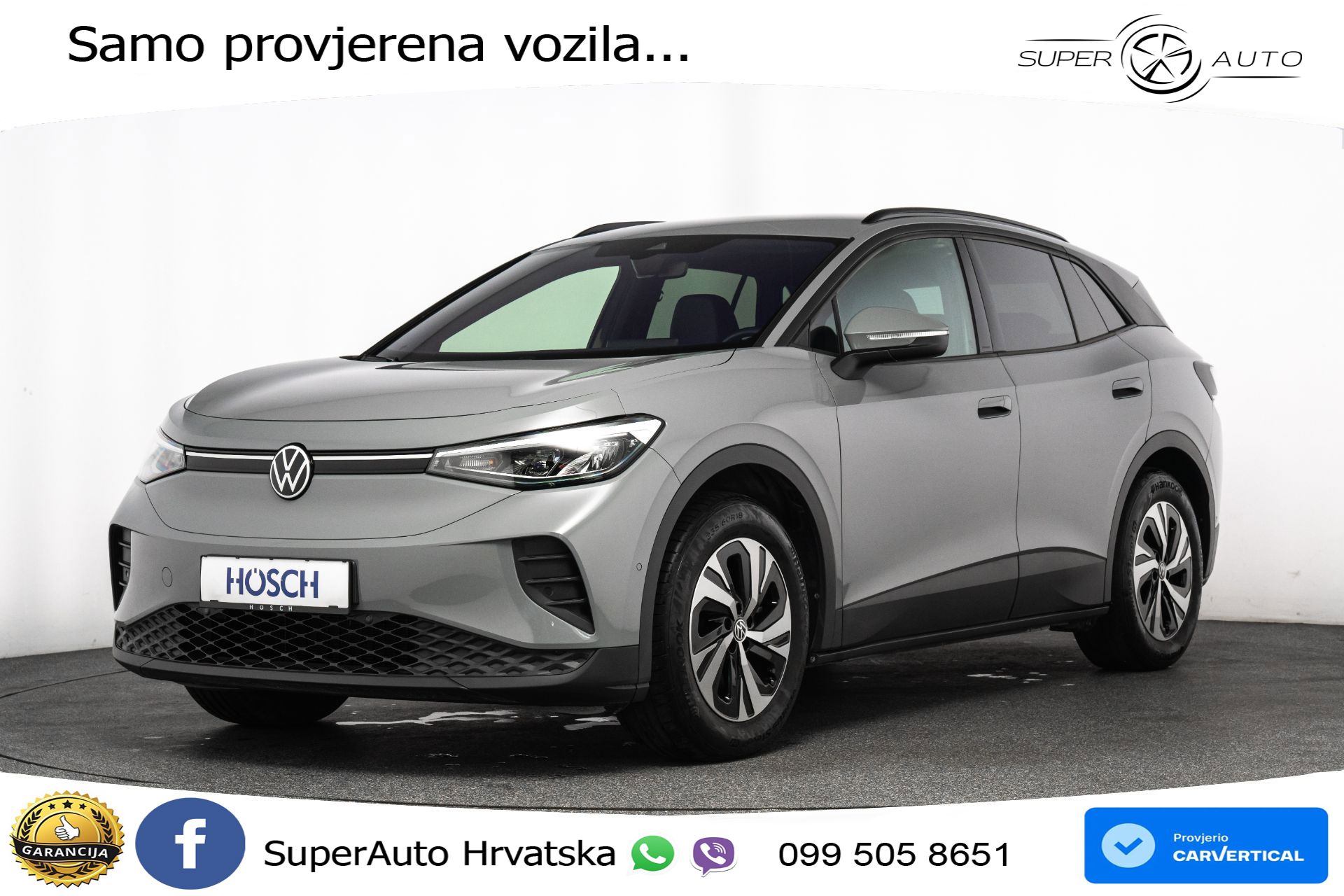 VW ID.4 55 kWh Pure 170 KS, ACC+KAM+GR SJED+VIRT+NAVI