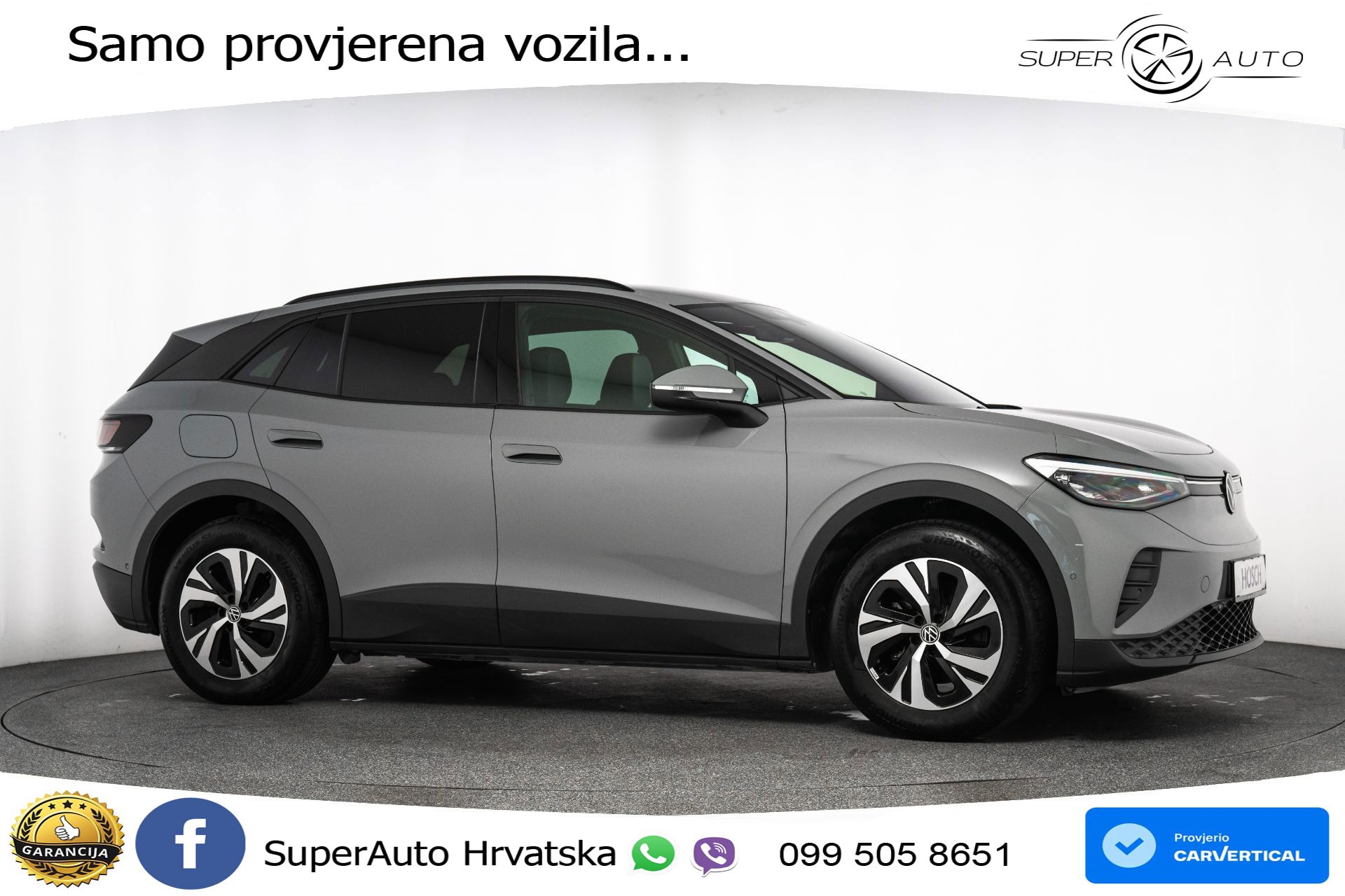 VW ID.4 55 kWh Pure 170 KS, ACC+KAM+GR SJED+VIRT+NAVI