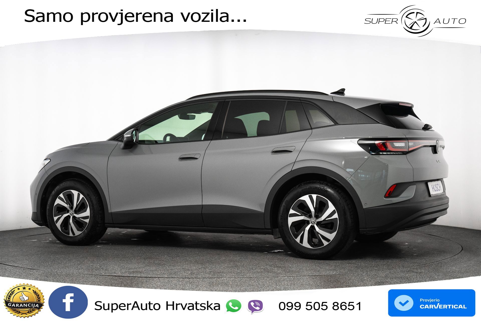 VW ID.4 55 kWh Pure 170 KS, ACC+KAM+GR SJED+VIRT+NAVI