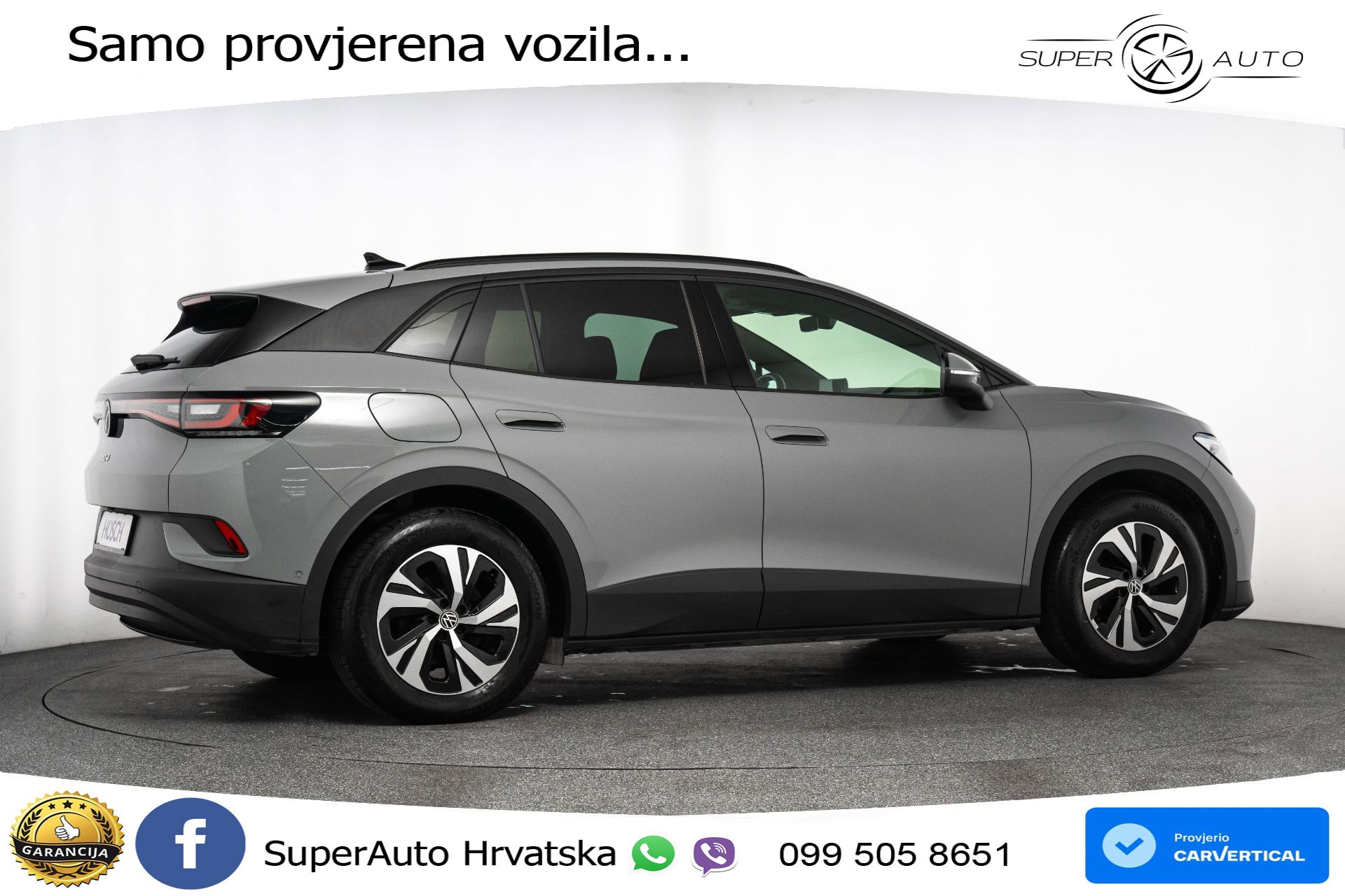 VW ID.4 55 kWh Pure 170 KS, ACC+KAM+GR SJED+VIRT+NAVI
