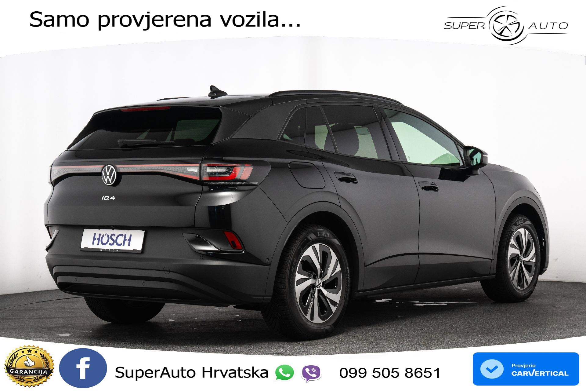 VW ID.4 55 kWh Pure 170 KS, ACC+KAM+GR SJED+VIRT+NAVI