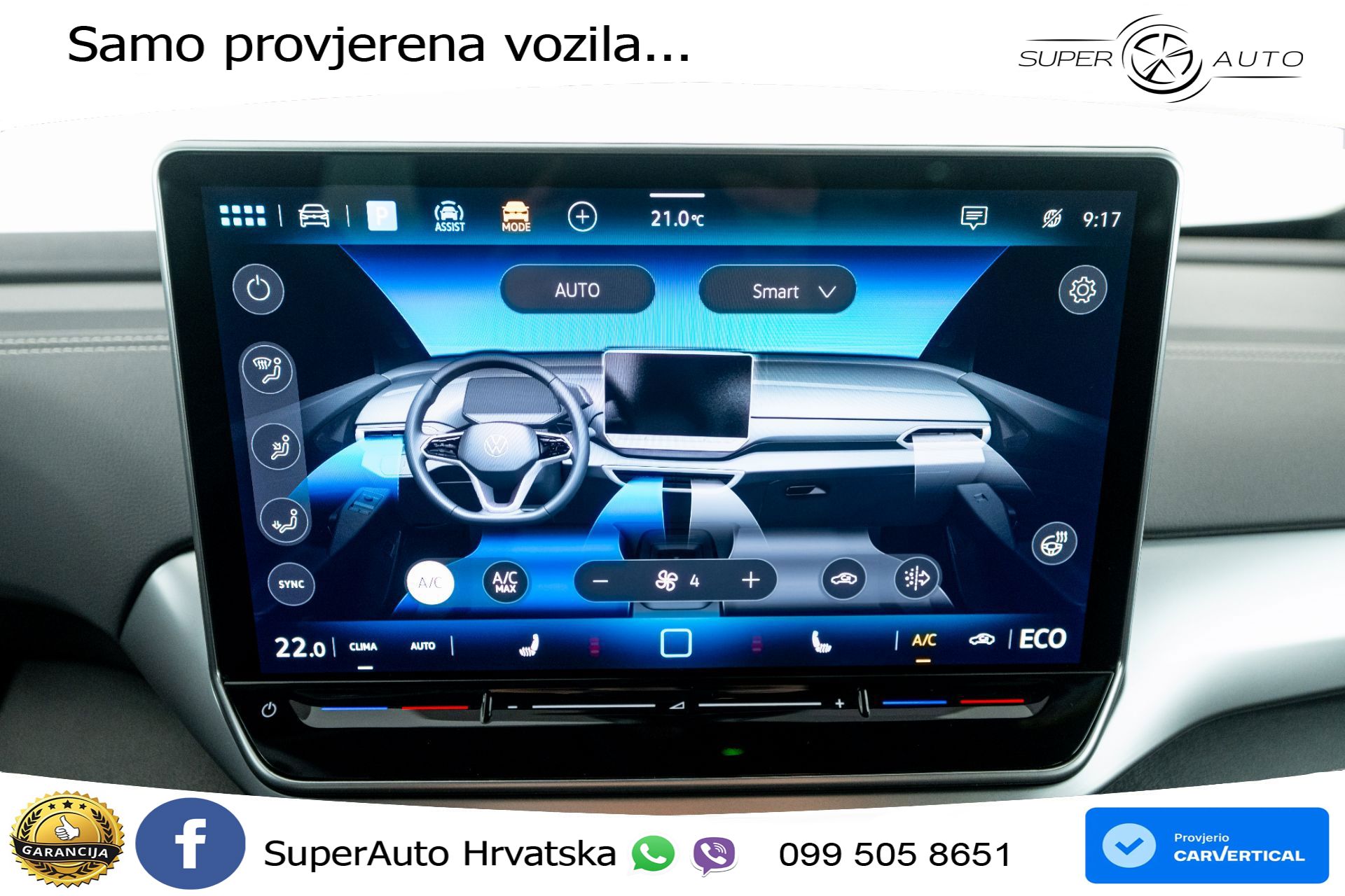 VW ID.4 55 kWh Pure 170 KS, ACC+KAM+GR SJED+VIRT+NAVI