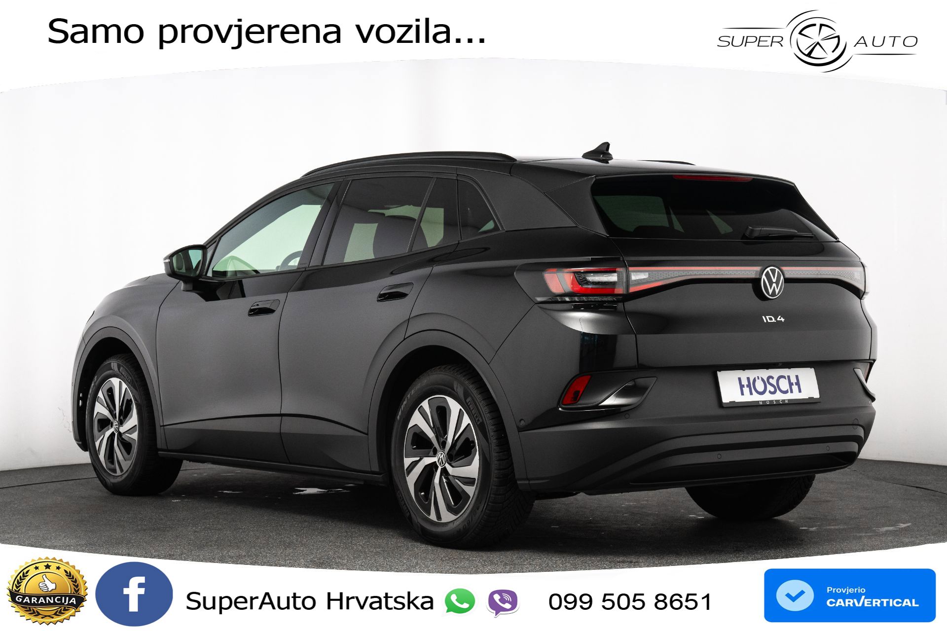 VW ID.4 55 kWh Pure 170 KS, ACC+KAM+GR SJED+VIRT+NAVI