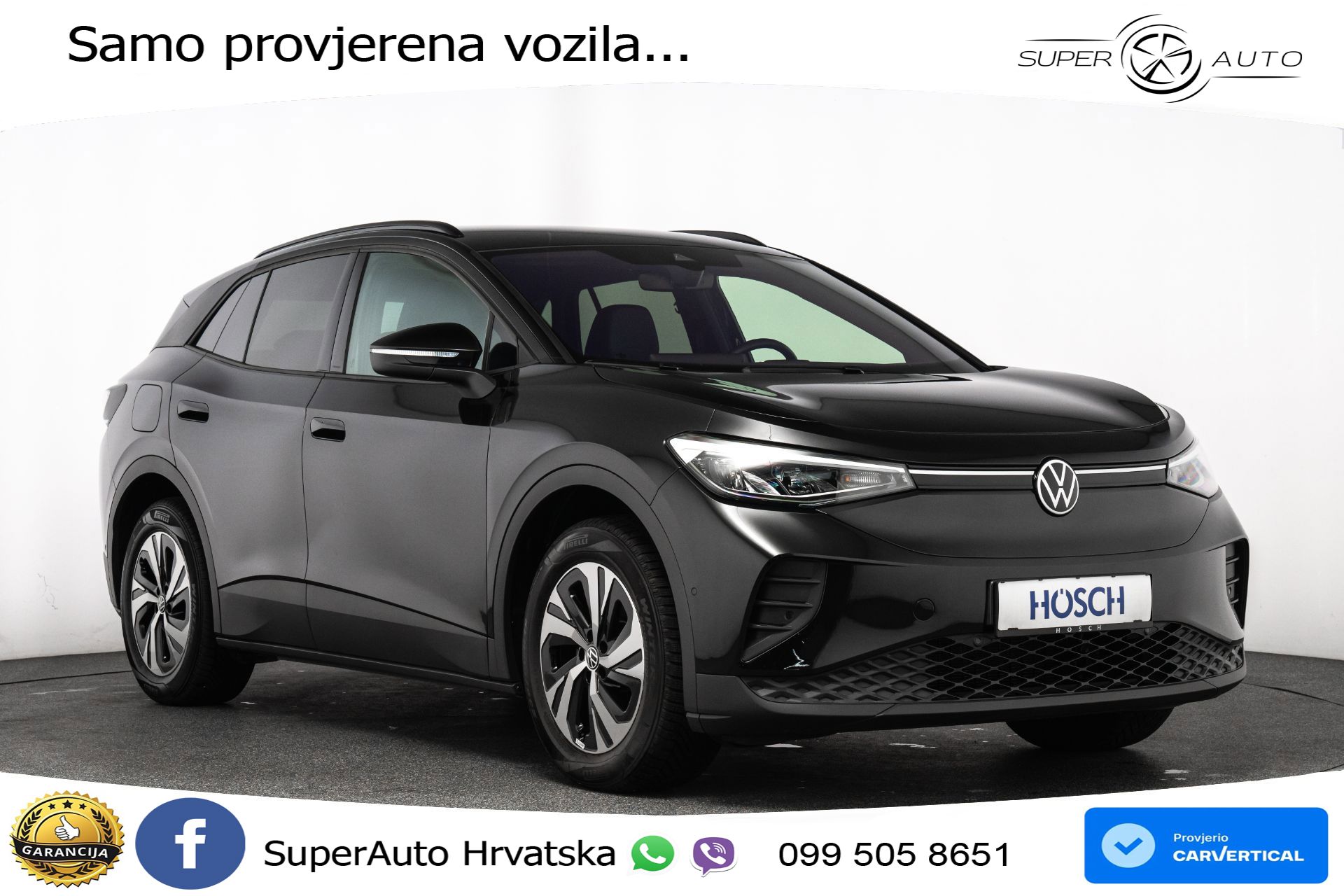 VW ID.4 55 kWh Pure 170 KS, ACC+KAM+GR SJED+VIRT+NAVI