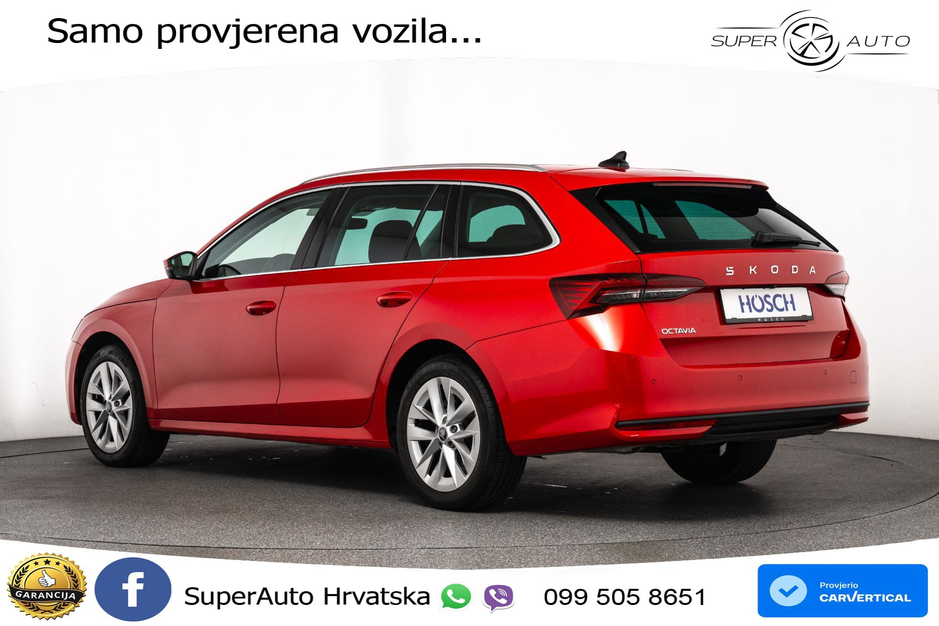 Škoda Octavia Combi 2.0 TDI DSG Selection 150 KS, KAM+4xGR SJED+PANO+HEAD
