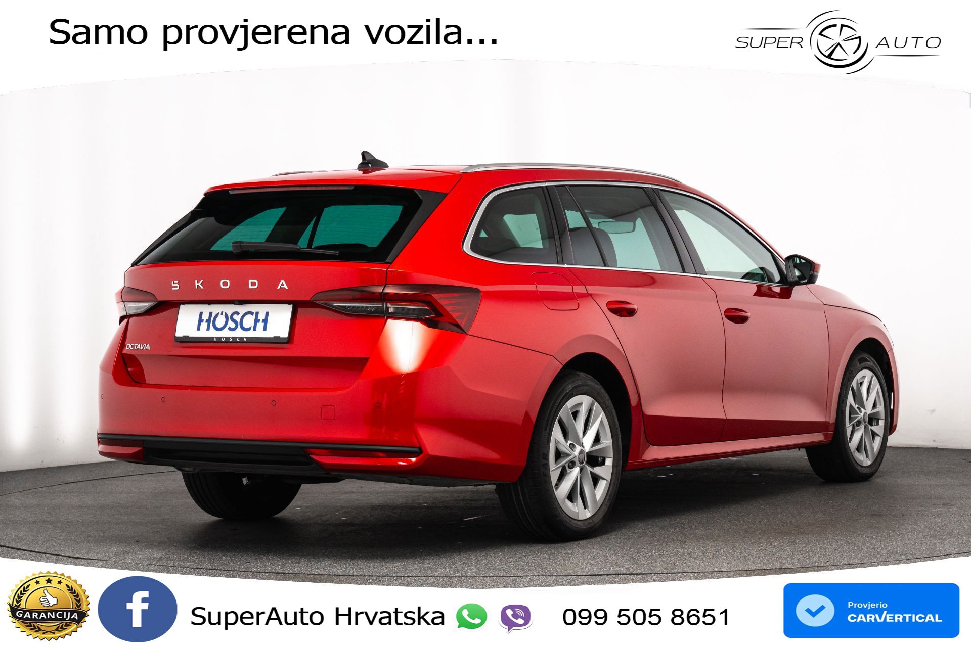 Škoda Octavia Combi 2.0 TDI DSG Selection 150 KS, KAM+4xGR SJED+PANO+HEAD