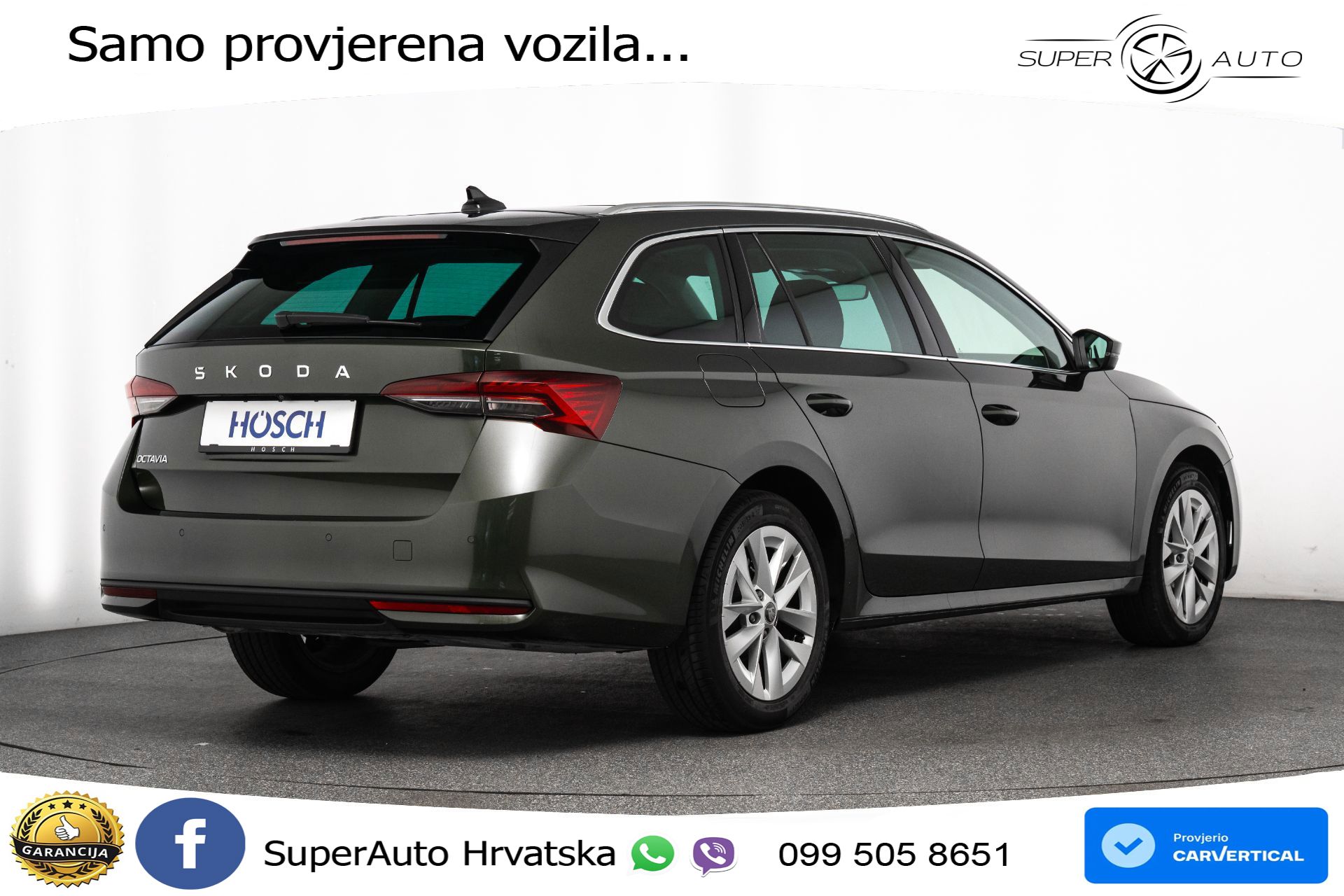 Škoda Octavia Combi 2.0 TDI DSG Selection 150 KS, KAM+4xGR SJED+PANO+VIRT