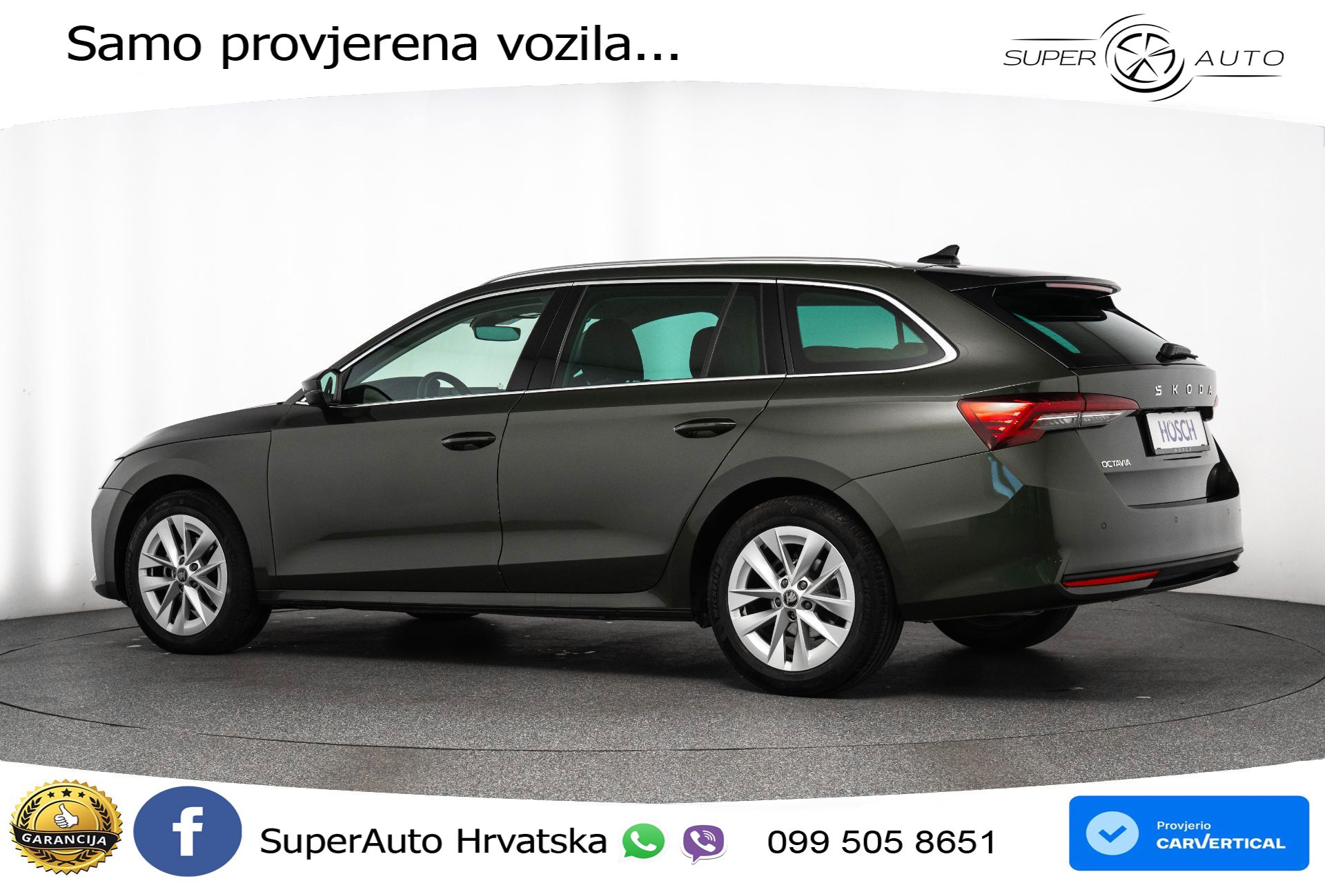 Škoda Octavia Combi 2.0 TDI DSG Selection 150 KS, KAM+4xGR SJED+PANO+VIRT